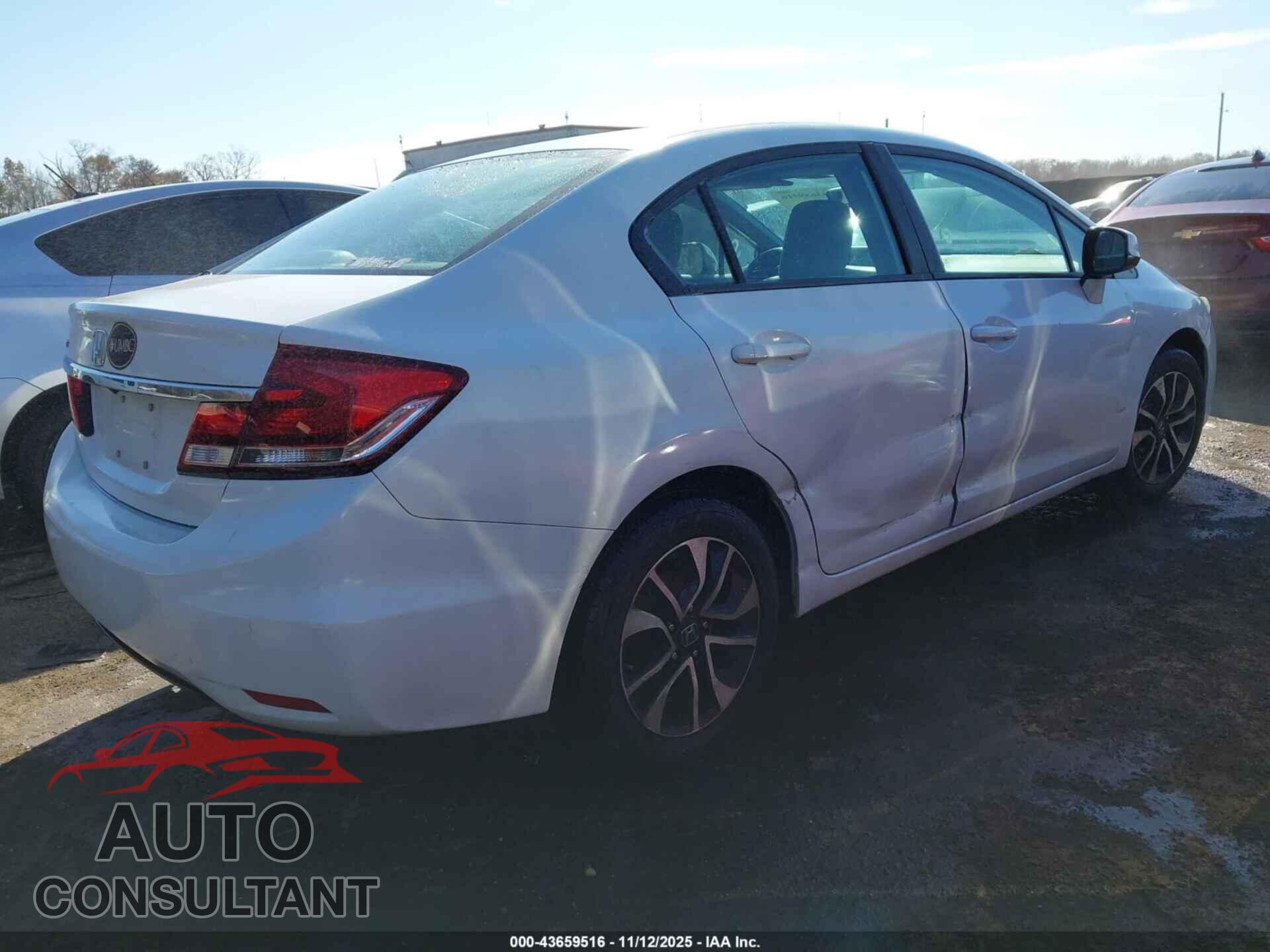 HONDA CIVIC 2013 - 19XFB2F94DE207008