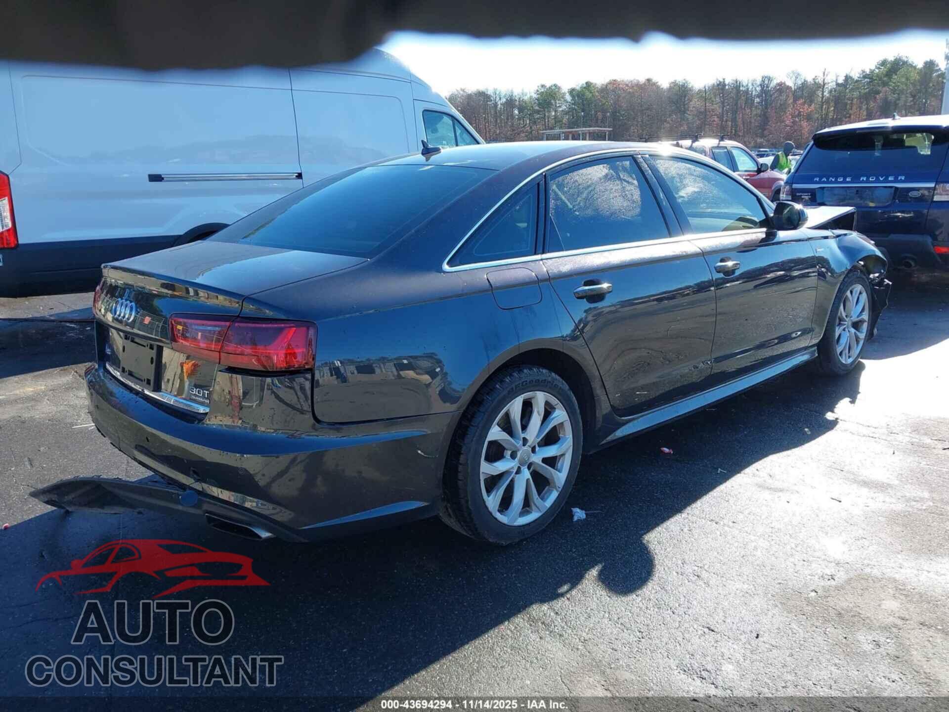 AUDI A6 2017 - WAUF2BFCXHN110096