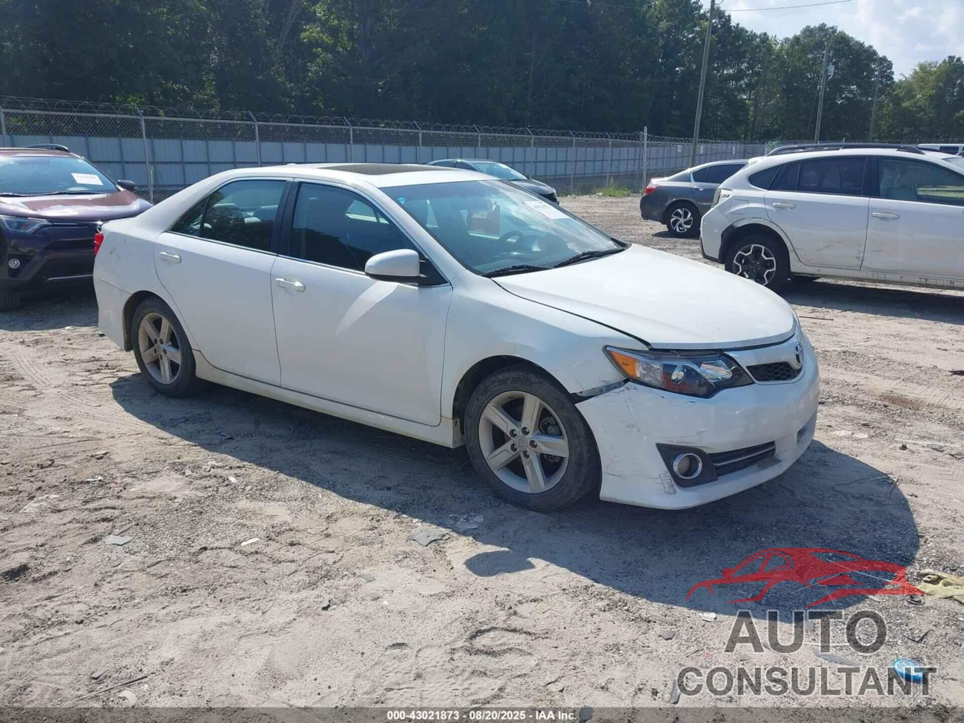 TOYOTA CAMRY 2012 - 4T1BF1FK9CU553910