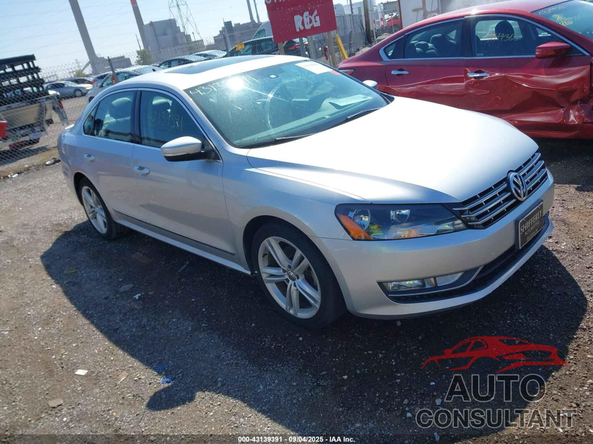 VOLKSWAGEN PASSAT 2014 - 1VWCN7A36EC047343