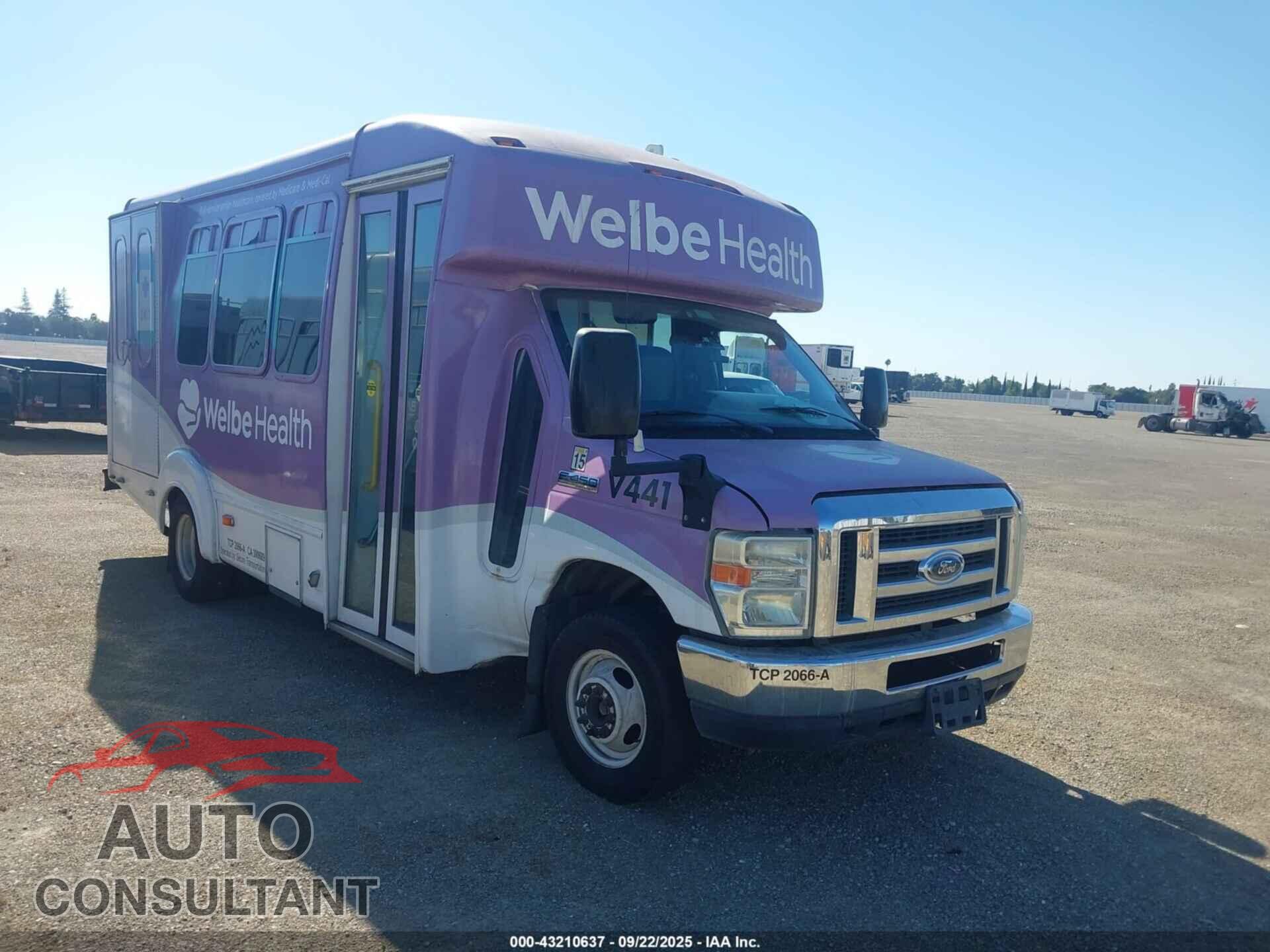 FORD E-450 CUTAWAY 2013 - 1FDFE4FS3DDA28901