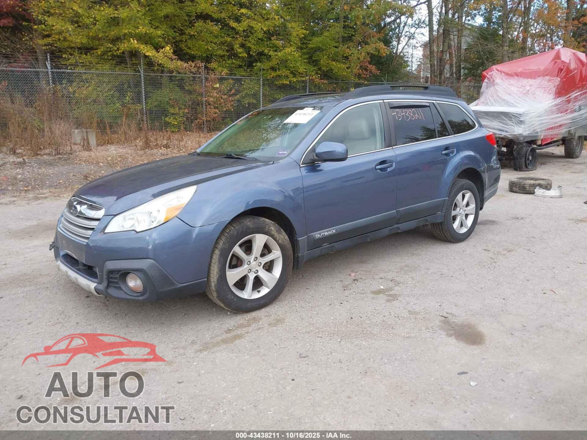 SUBARU OUTBACK 2014 - 4S4BRBLC8E3247414