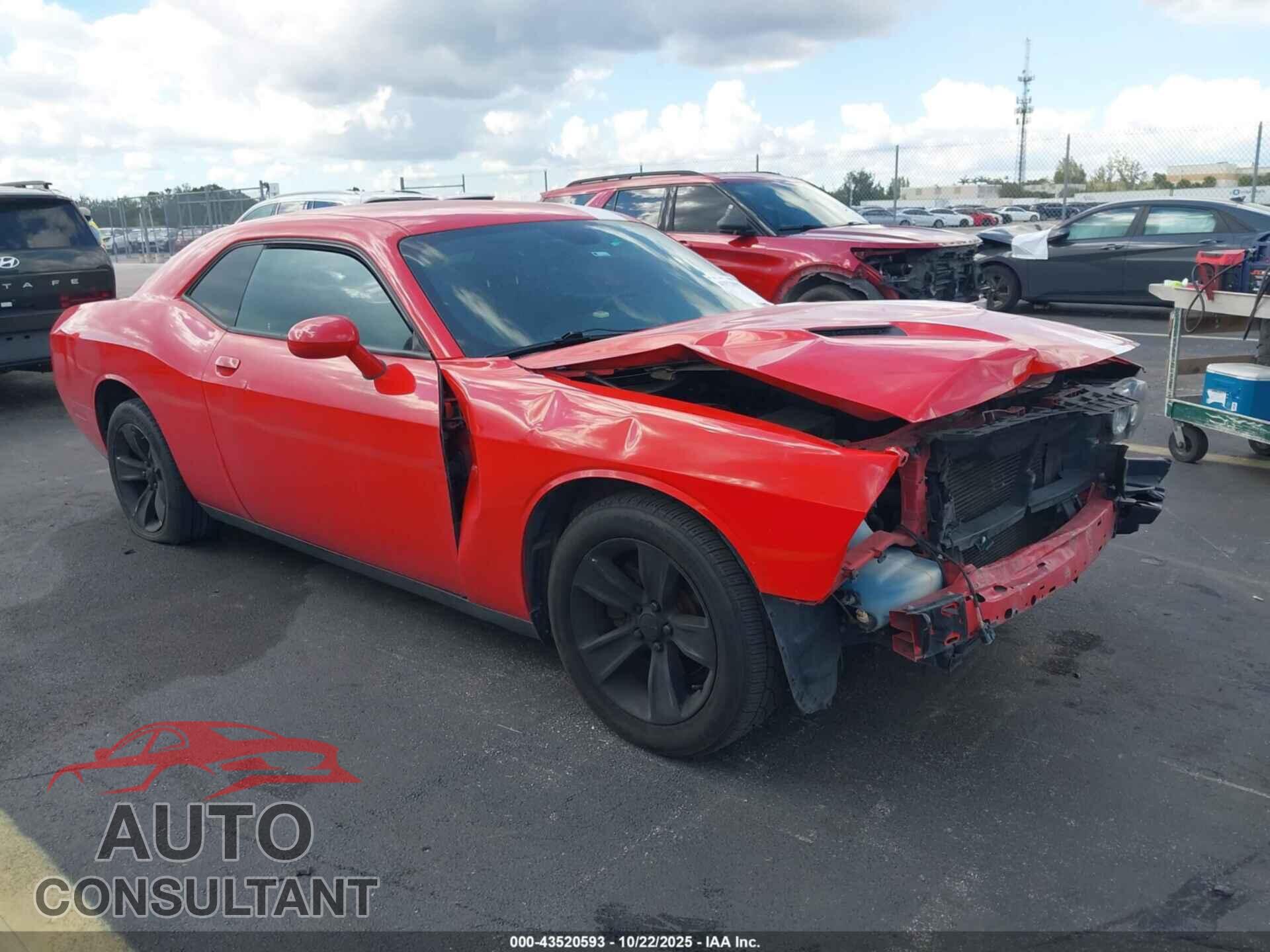DODGE CHALLENGER 2015 - 2C3CDZAG5FH761598