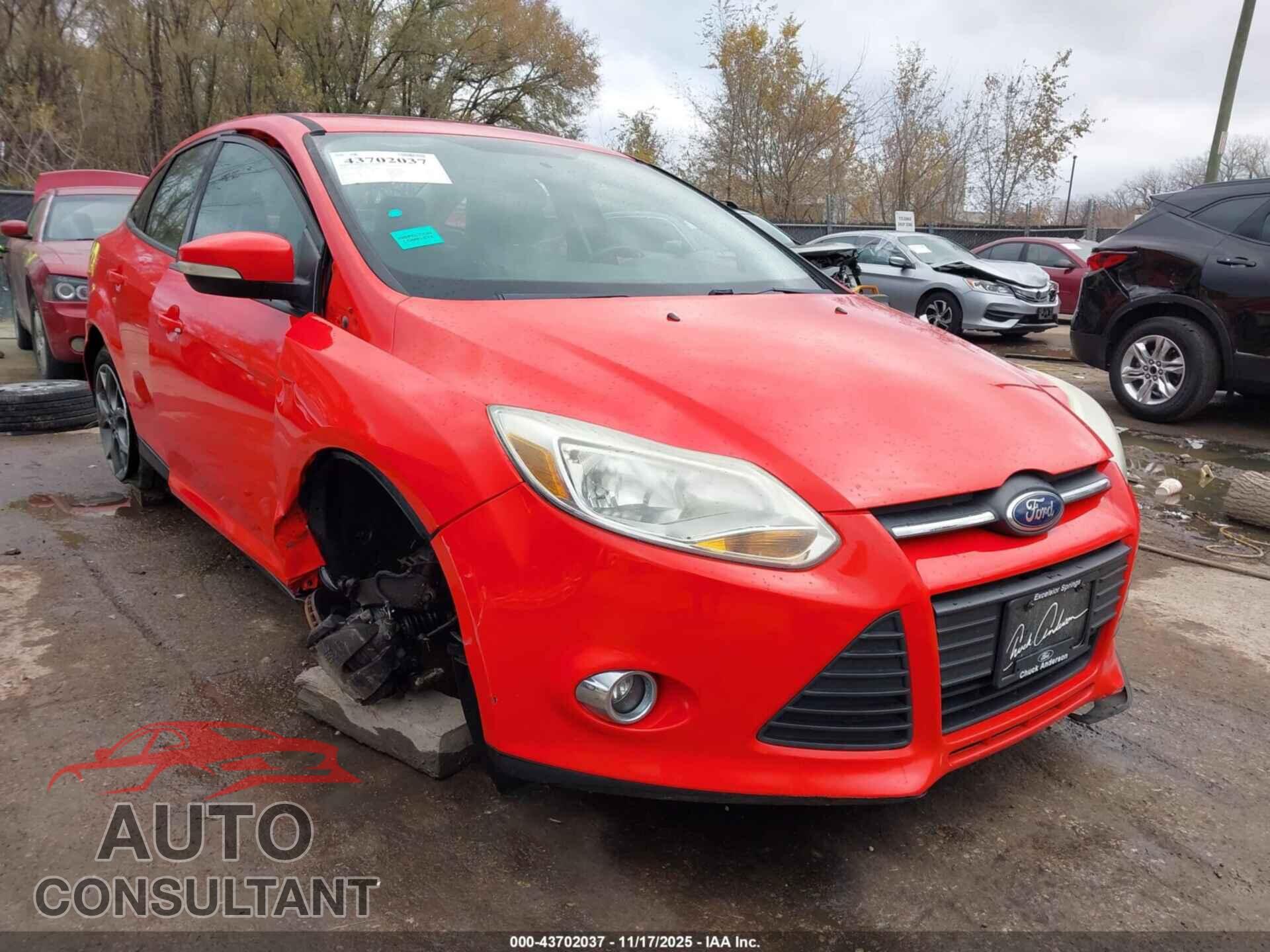 FORD FOCUS 2013 - 1FADP3F20DL263199