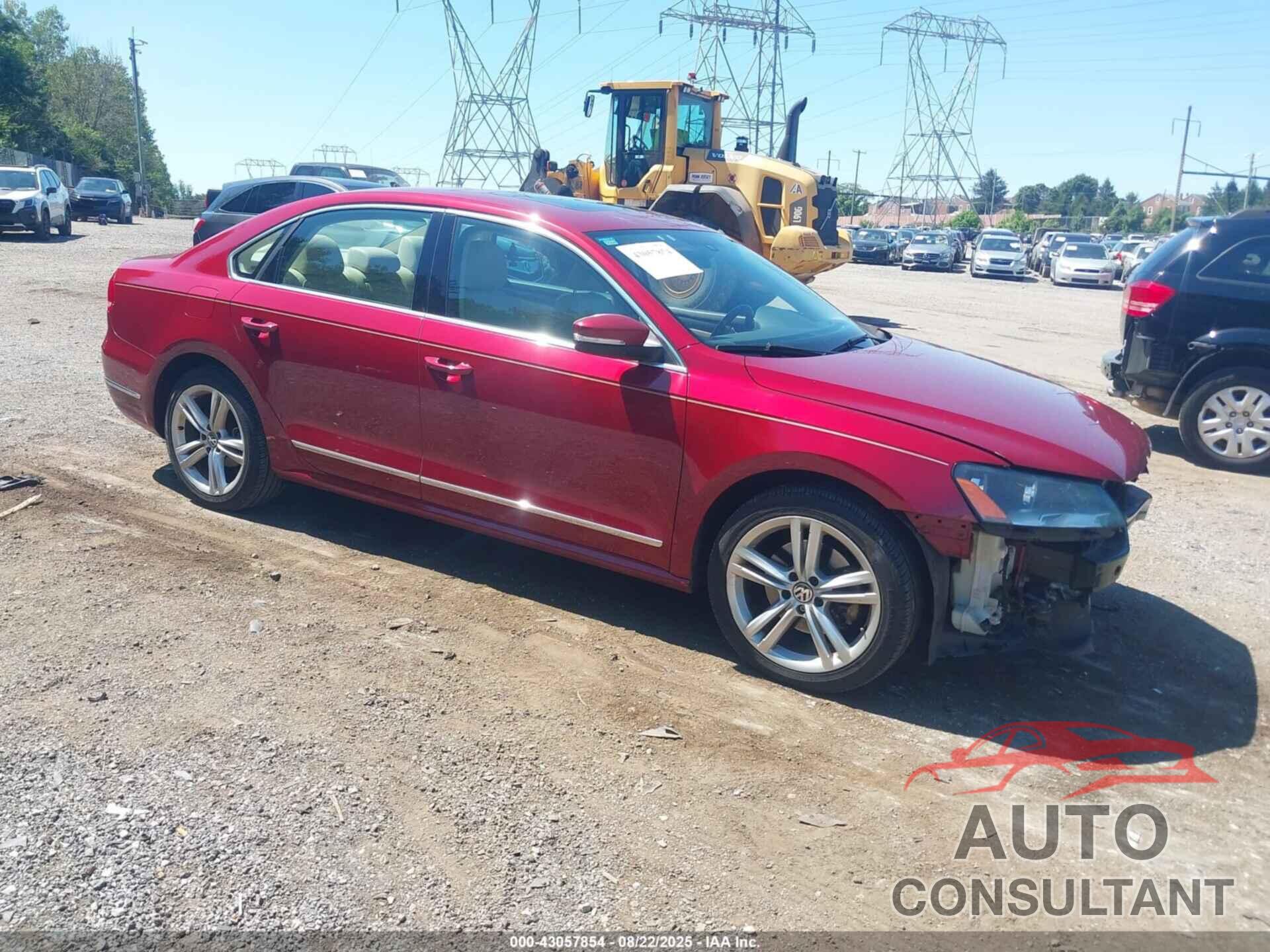 VOLKSWAGEN PASSAT 2015 - 1VWBT7A31FC005052