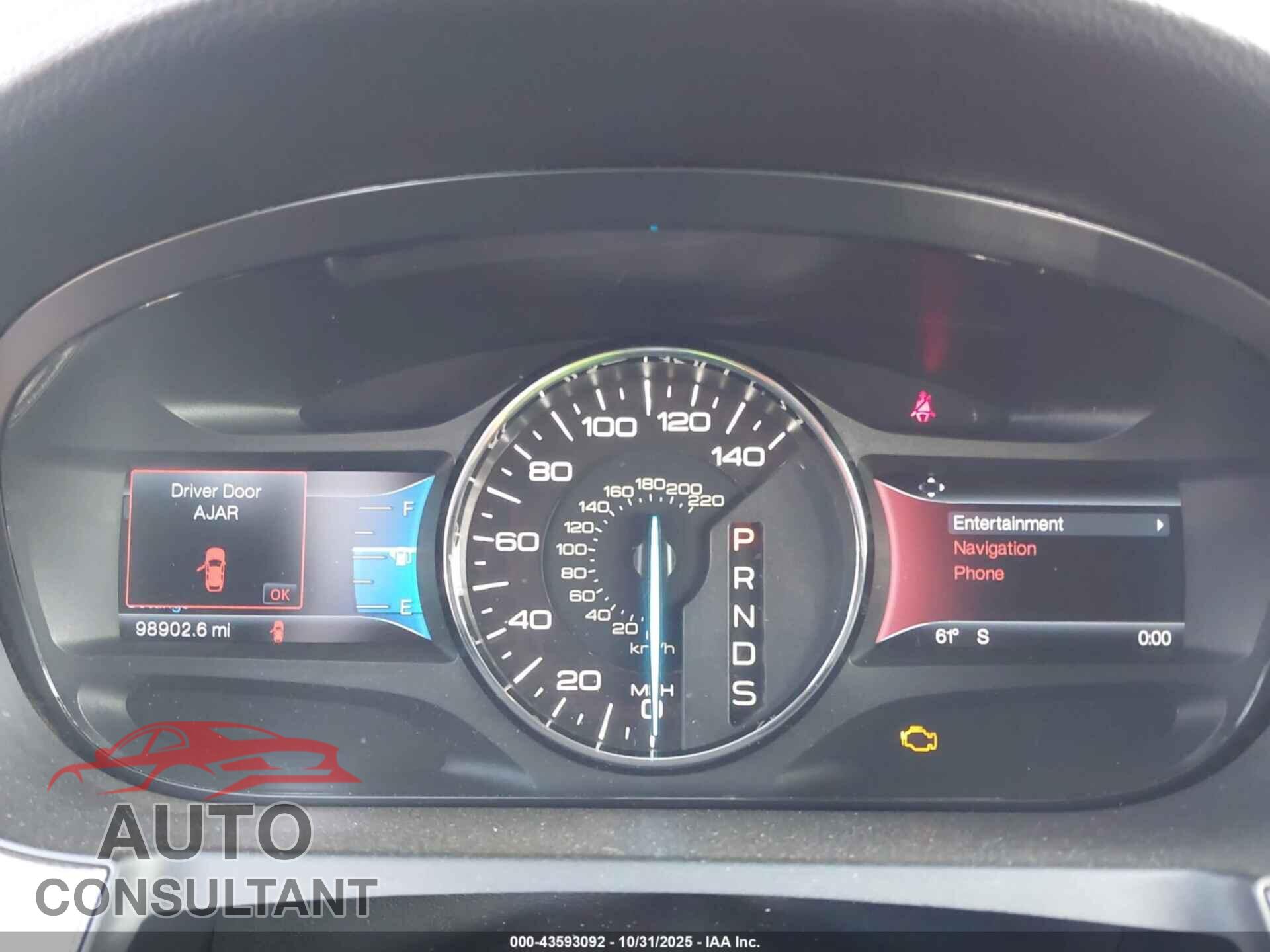 FORD EDGE 2014 - 2FMDK3JC3EBA83401