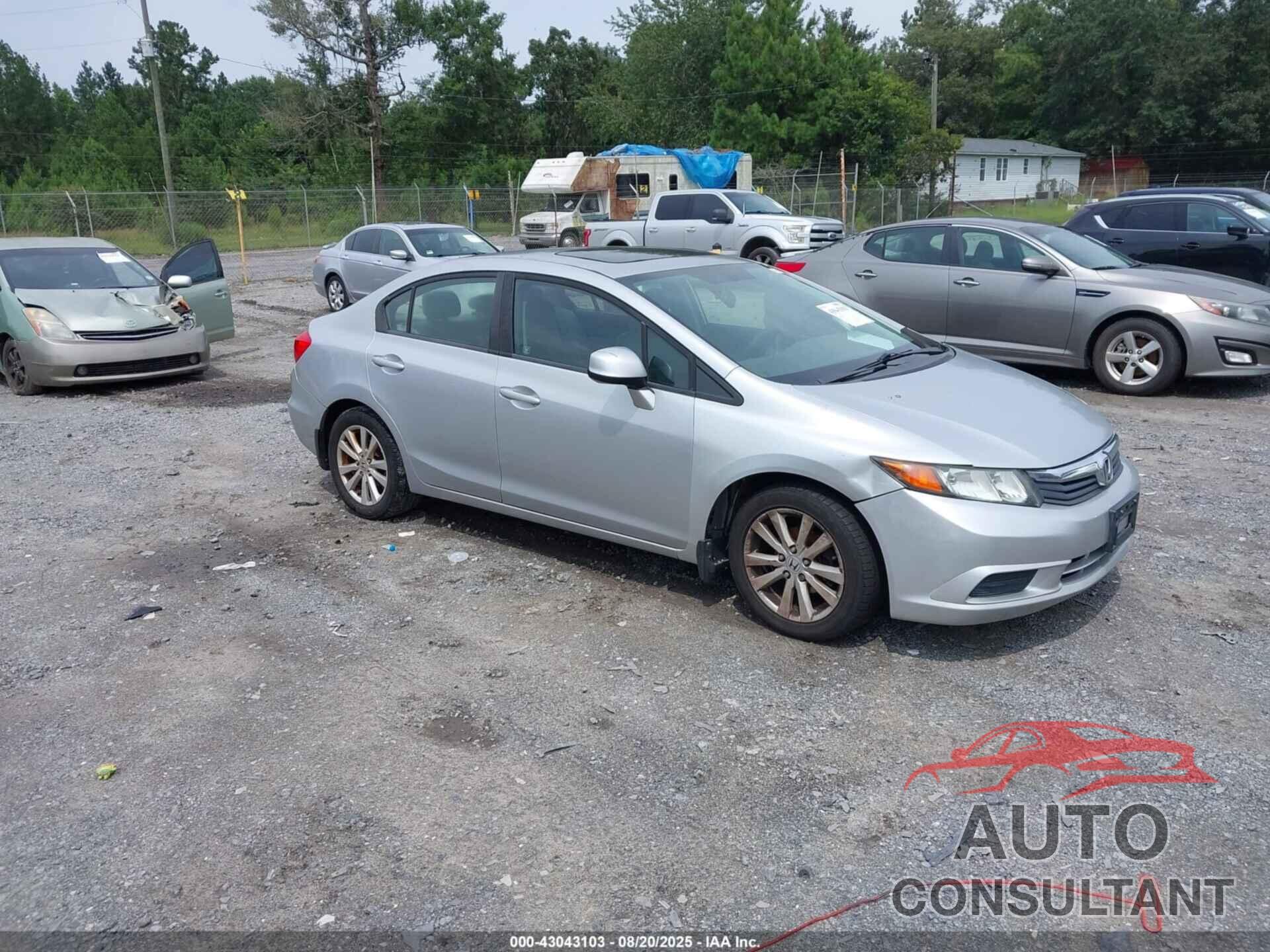 HONDA CIVIC 2012 - 19XFB2F81CE065514