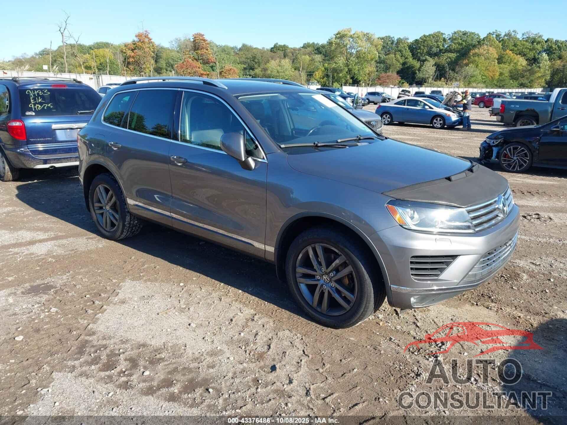 VOLKSWAGEN TOUAREG 2016 - WVGEF9BP5GD001470