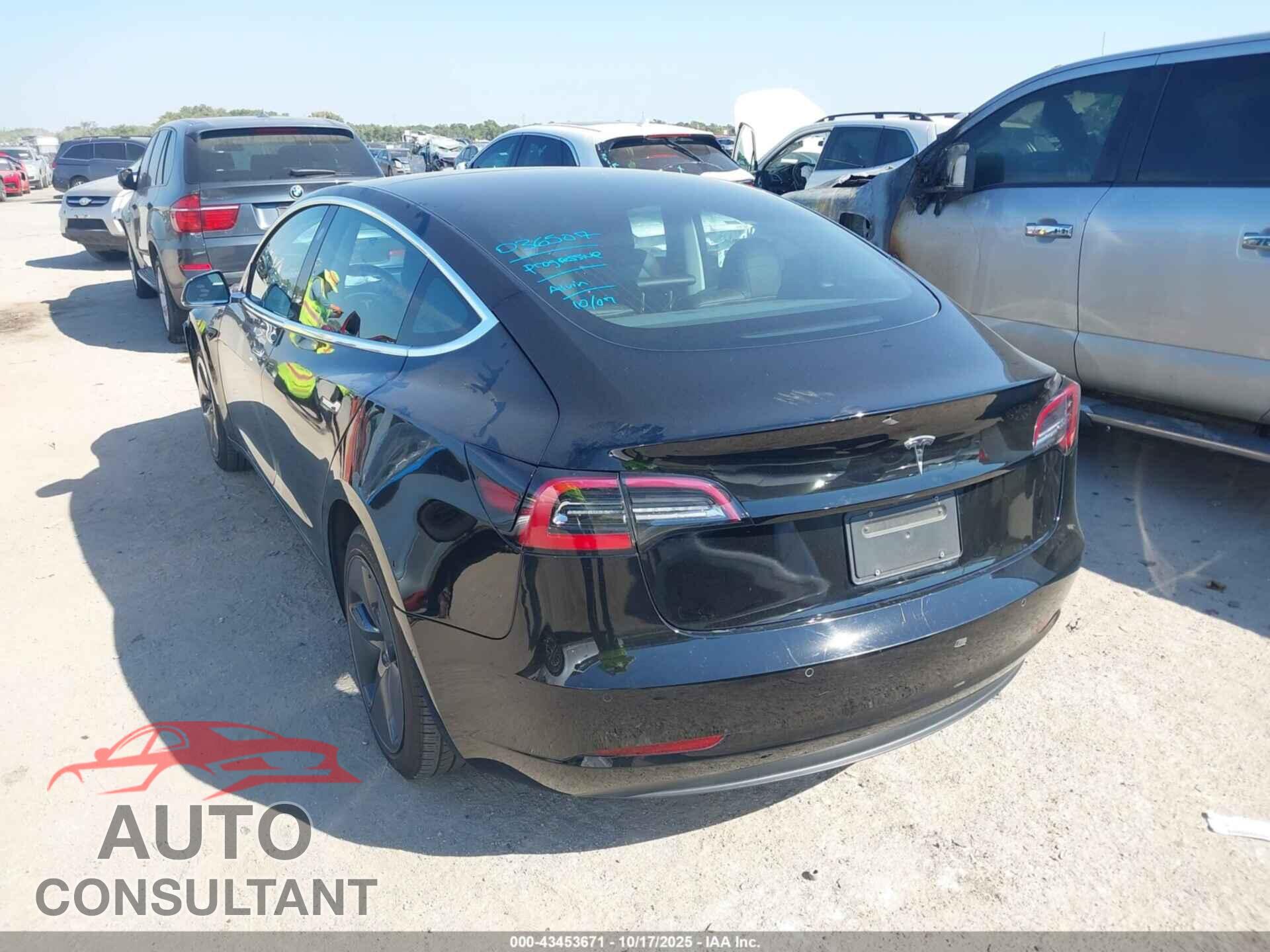 TESLA MODEL 3 2018 - 5YJ3E1EA2JF036507