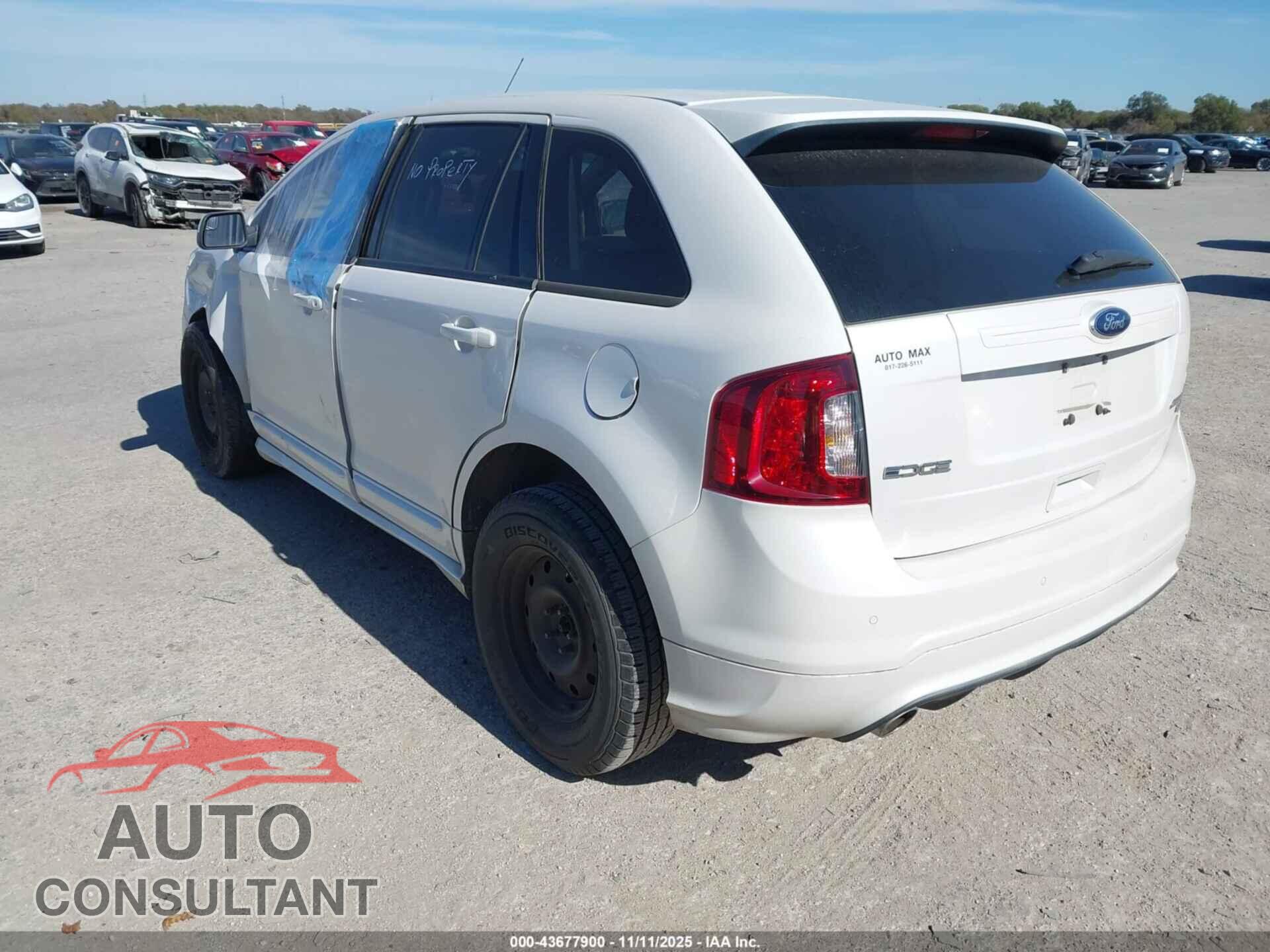 FORD EDGE 2013 - 2FMDK4AK0DBA15620