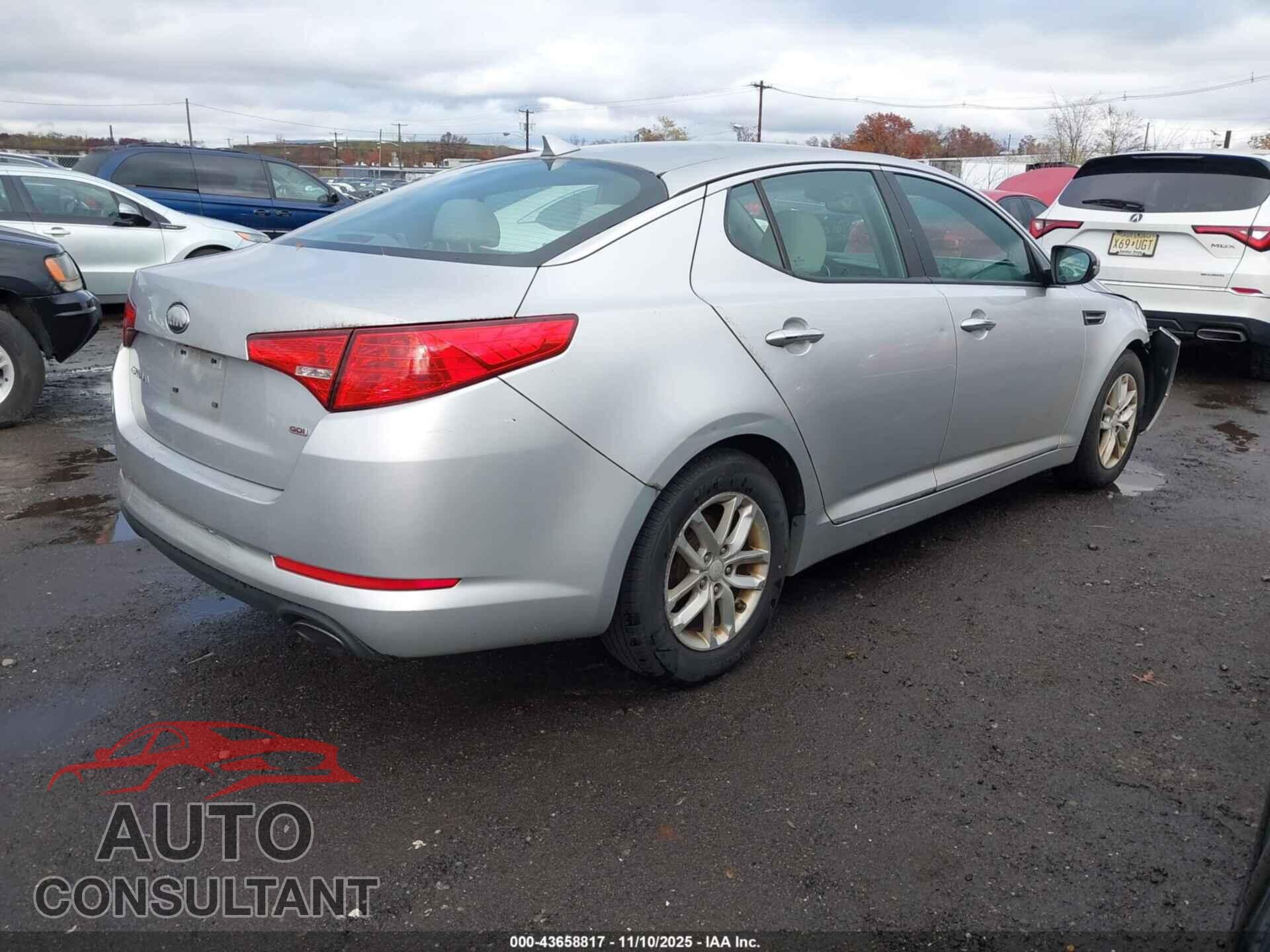 KIA OPTIMA 2013 - KNAGM4A71D5378940
