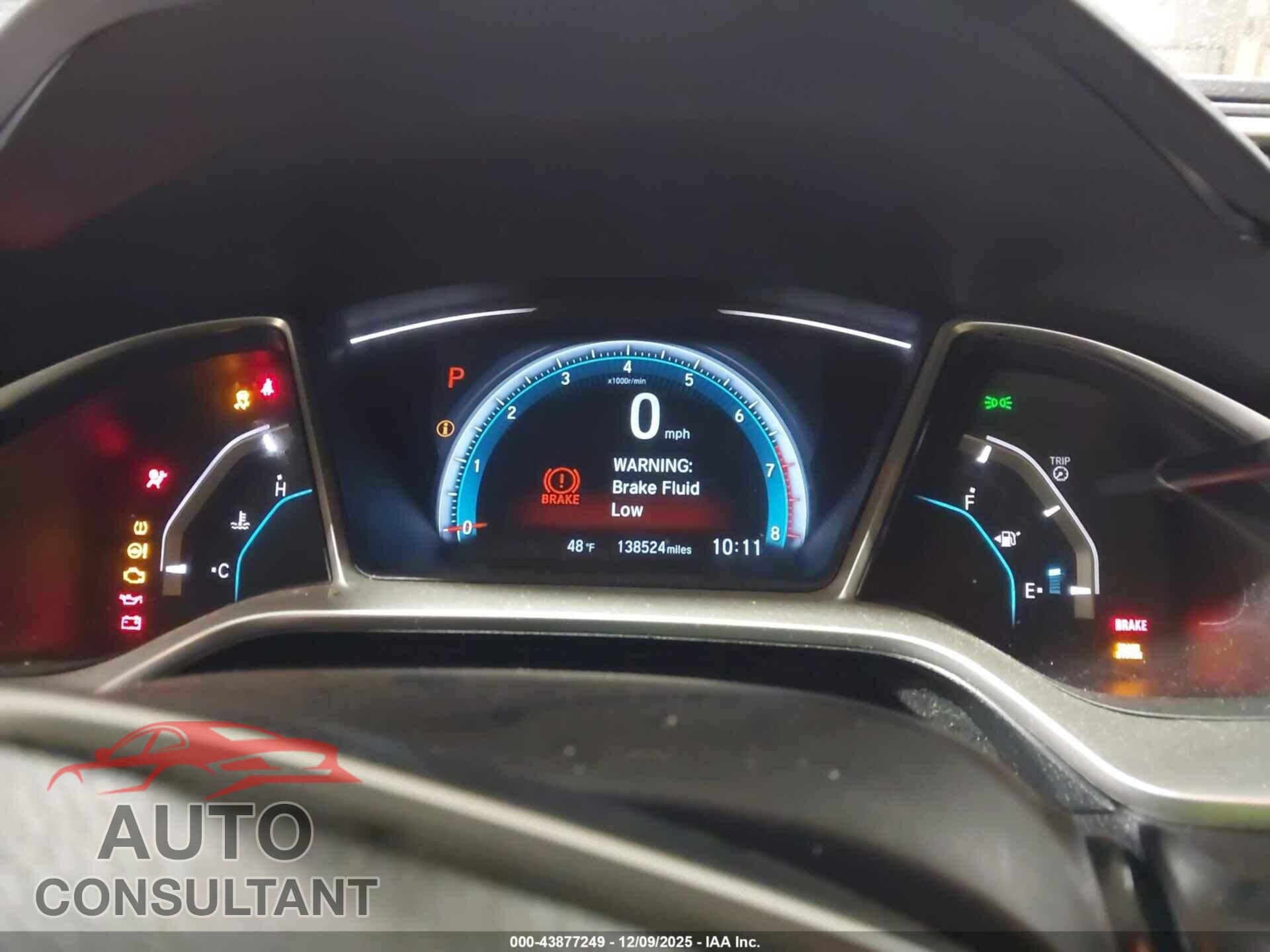 HONDA CIVIC 2016 - 19XFC2F76GE214624