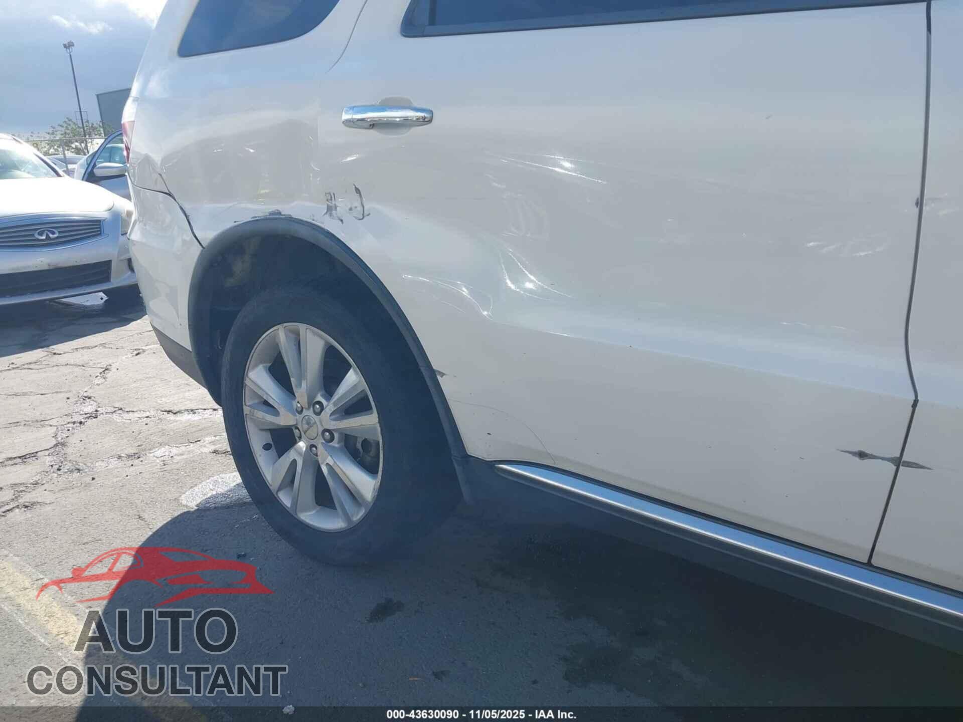 DODGE DURANGO 2011 - 1D4SD4GT0BC648317