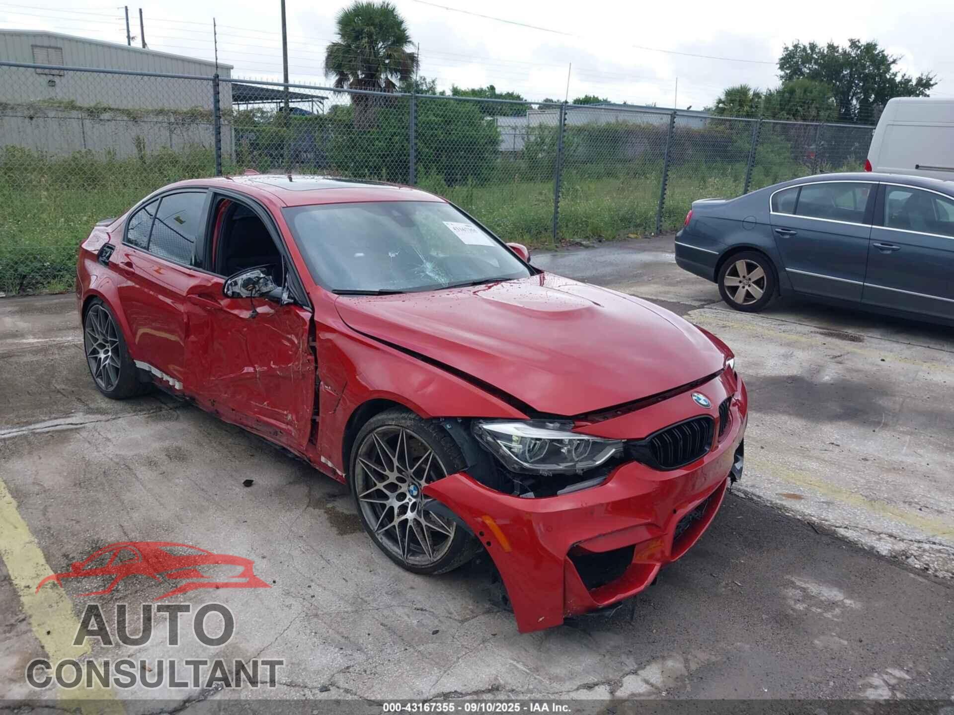 BMW M3 2018 - WBS8M9C59J5L72033