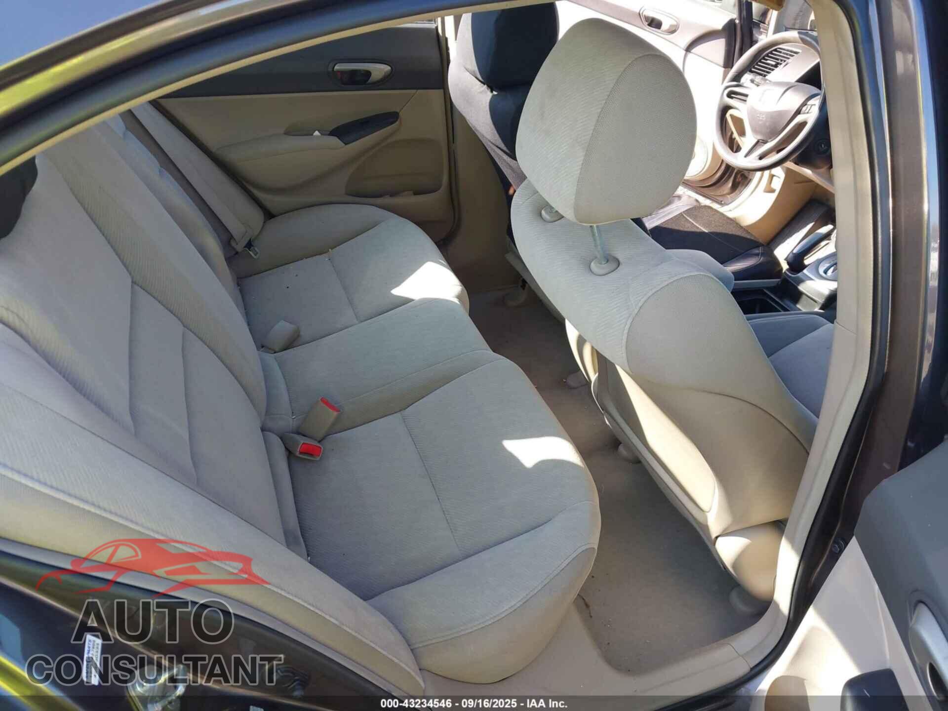 HONDA CIVIC 2010 - 19XFA1F5XAE082957