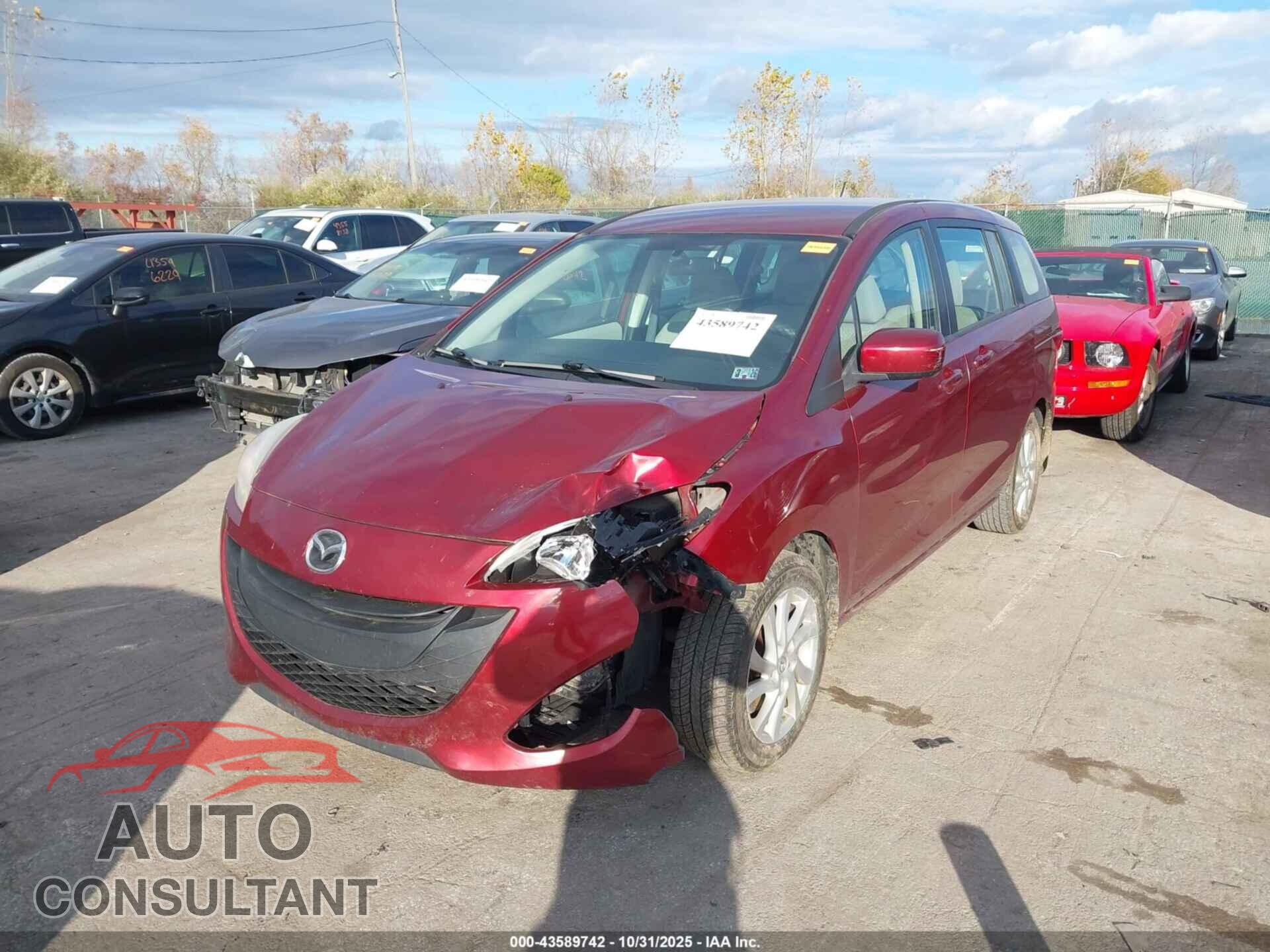 MAZDA MAZDA5 2012 - JM1CW2BL2C0131207