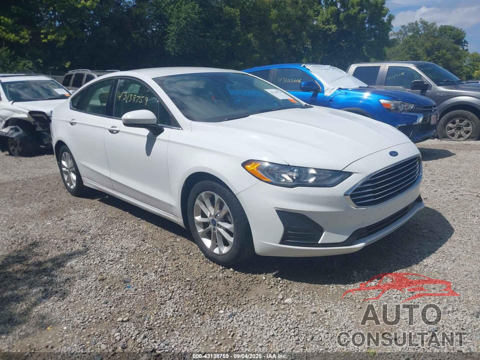 FORD FUSION 2020 - 3FA6P0HD7LR218475
