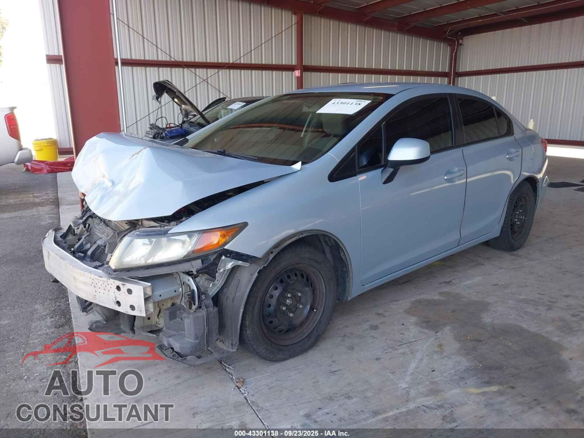 HONDA CIVIC 2012 - 2HGFB2F54CH596041