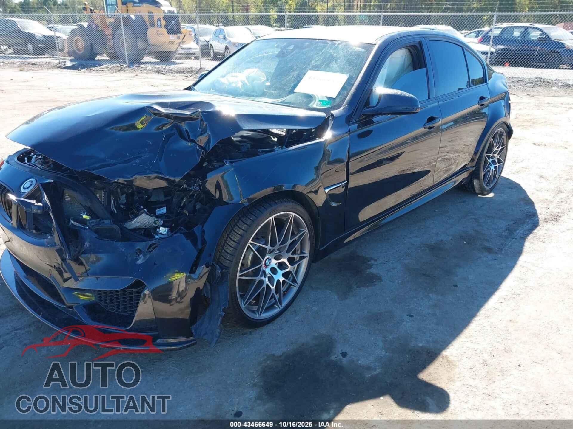 BMW M3 2017 - WBS8M9C50H5G83413