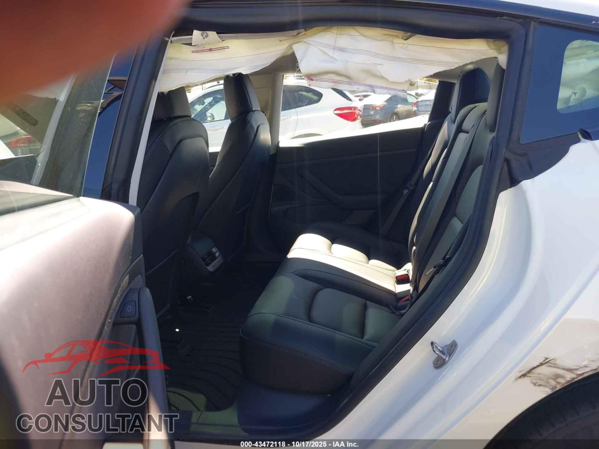 TESLA MODEL 3 2021 - 5YJ3E1EA6MF873765