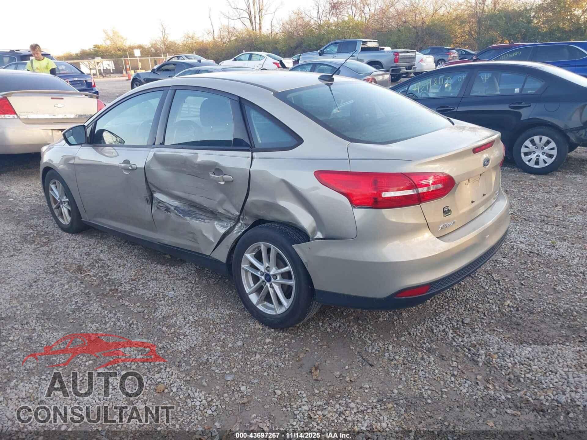 FORD FOCUS 2016 - 1FADP3F23GL252265