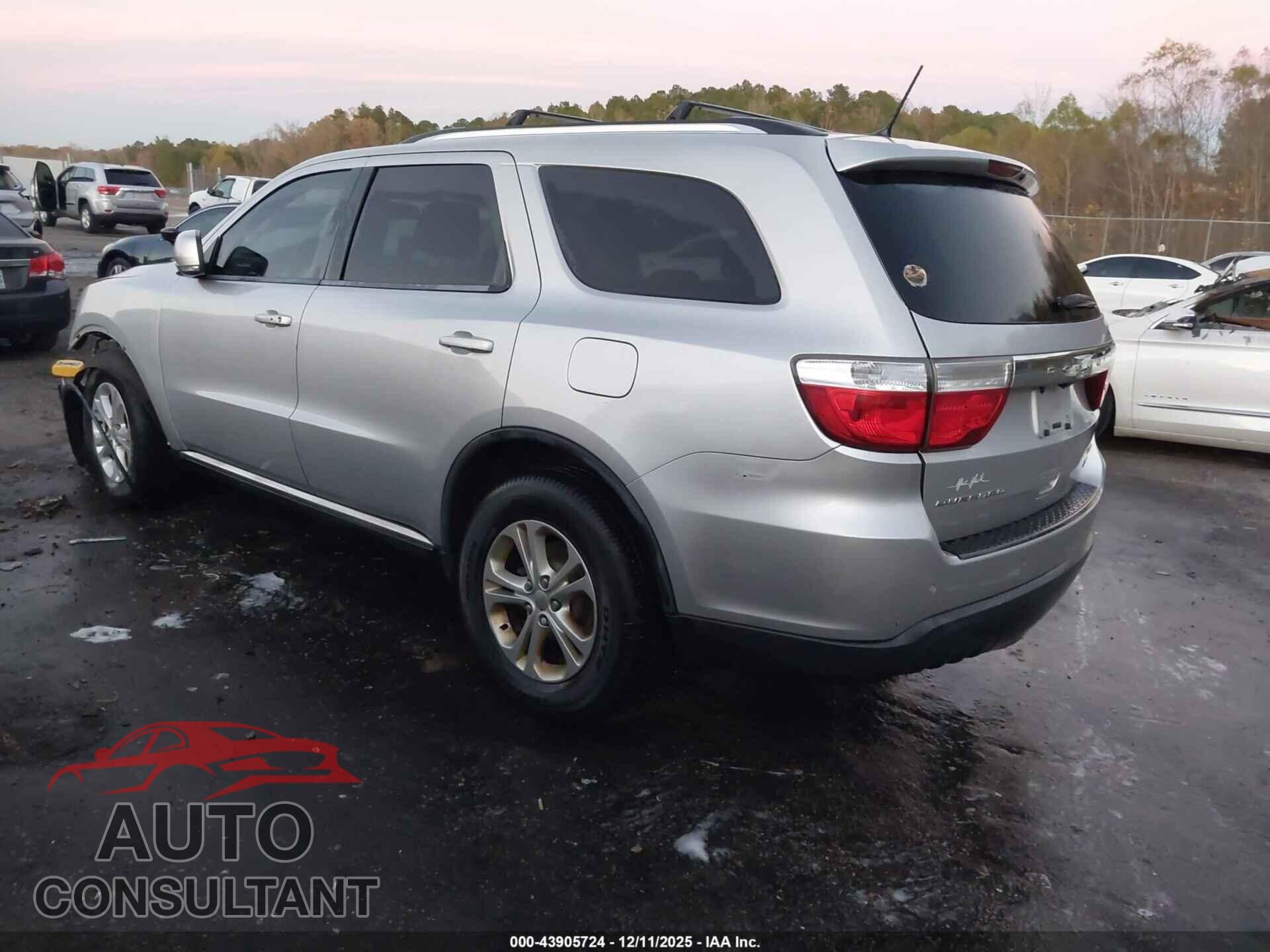 DODGE DURANGO 2012 - 1C4RDHDG6CC285629