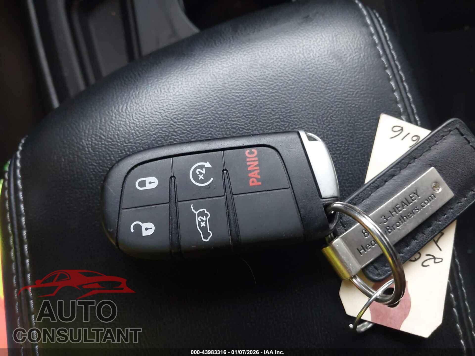 DODGE DURANGO 2021 - 1C4RDJDG8MC607616