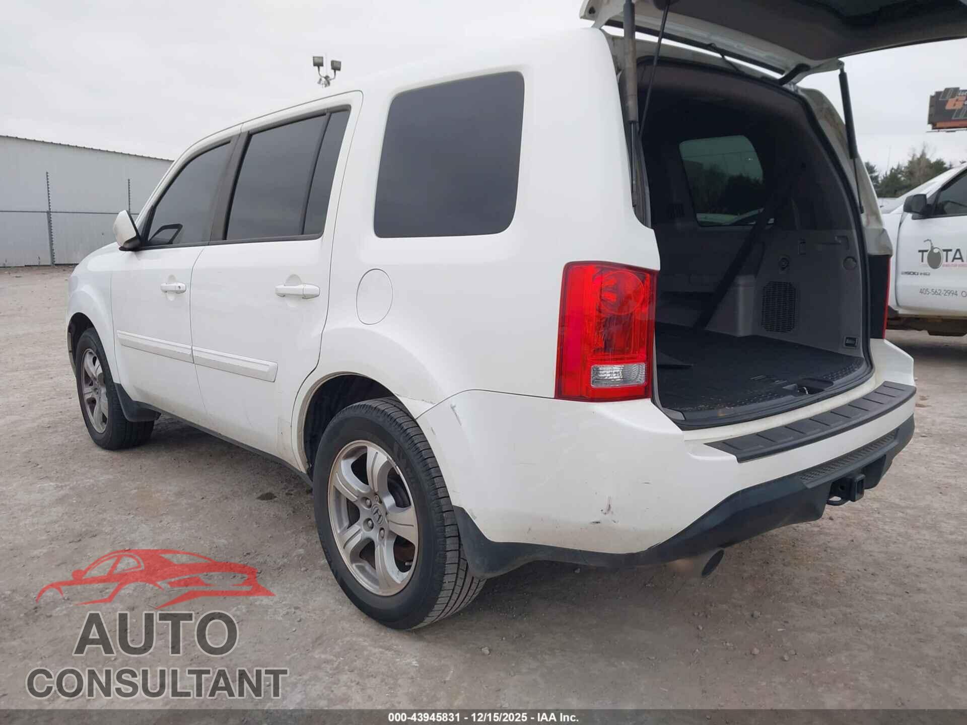 HONDA PILOT 2014 - 5FNYF3H73EB006548