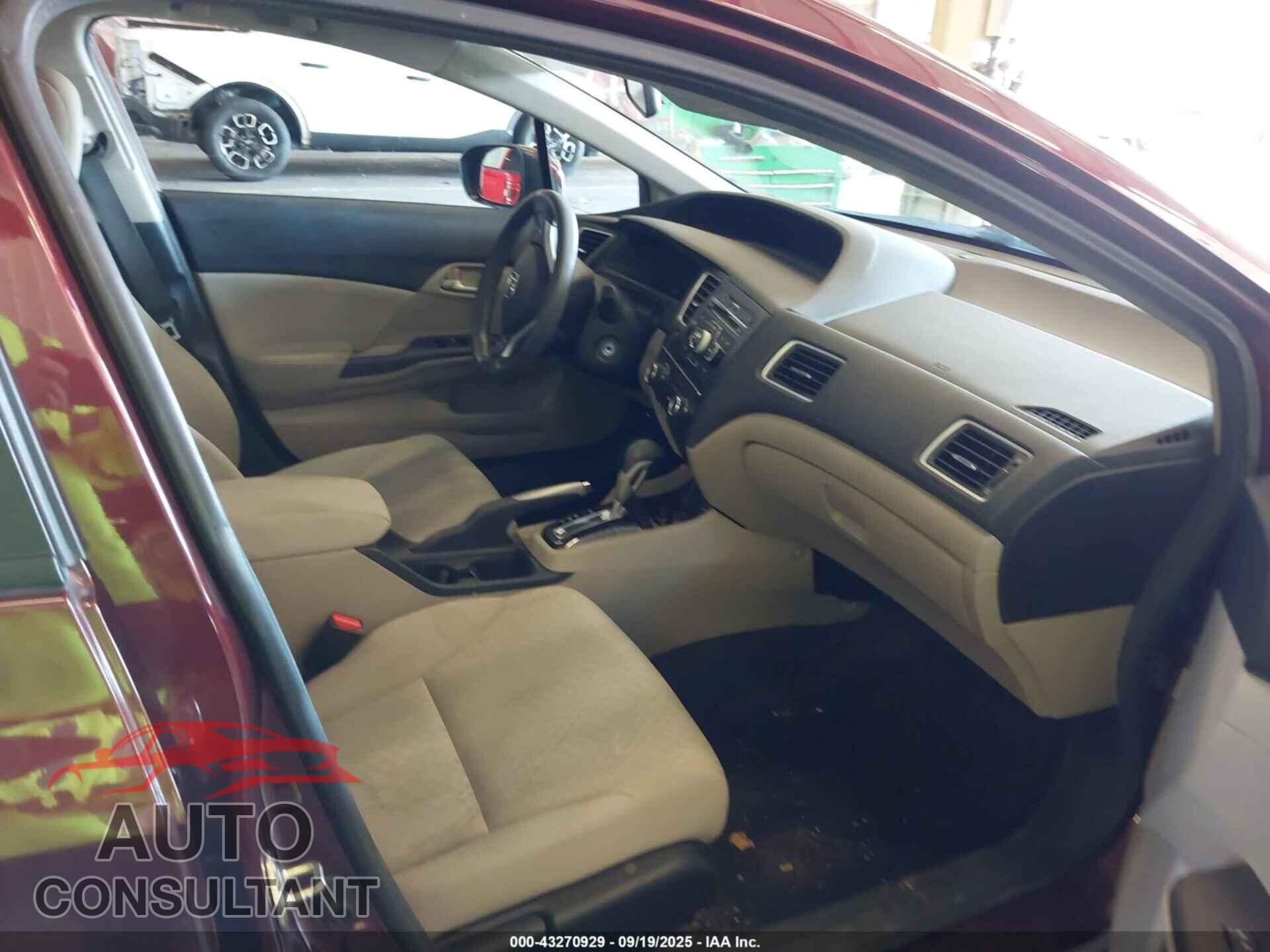 HONDA CIVIC 2014 - 19XFB2F50EE207652