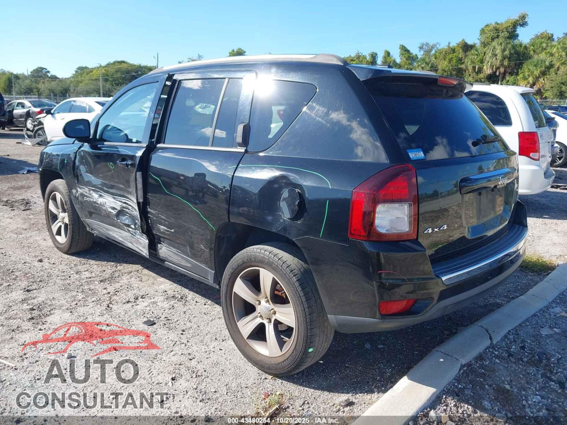 JEEP COMPASS 2016 - 1C4NJDEB9GD709145