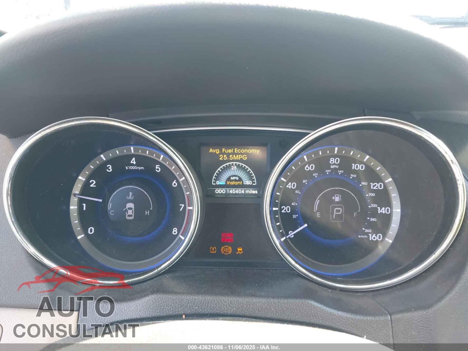 HYUNDAI SONATA 2014 - 5NPEC4AC3EH911107