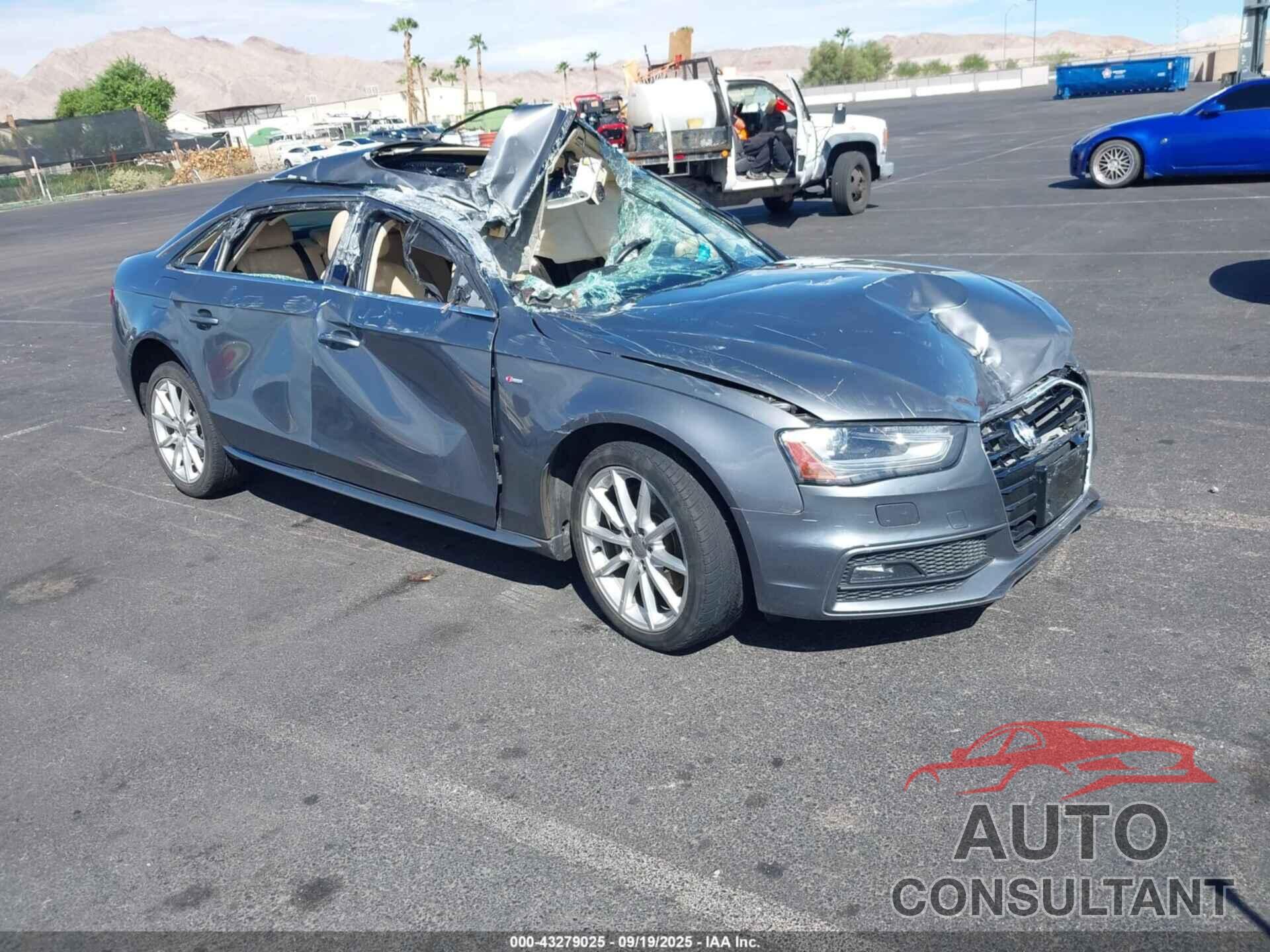 AUDI A4 2015 - WAUEFAFL4FA070273