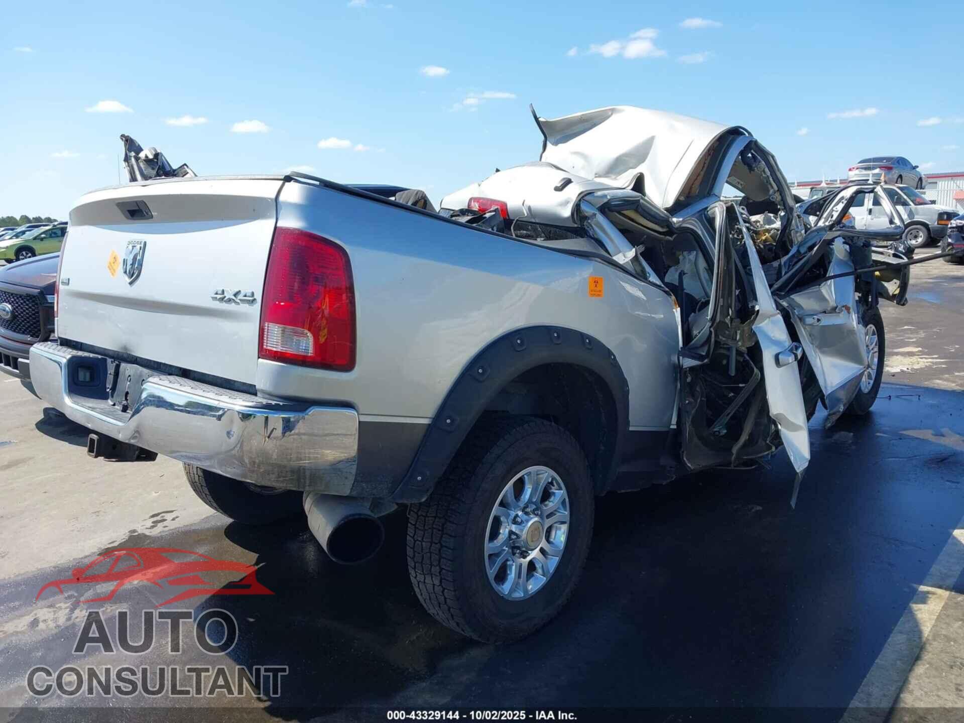 DODGE RAM 2500 2010 - 3D7UT2CL8AG176789