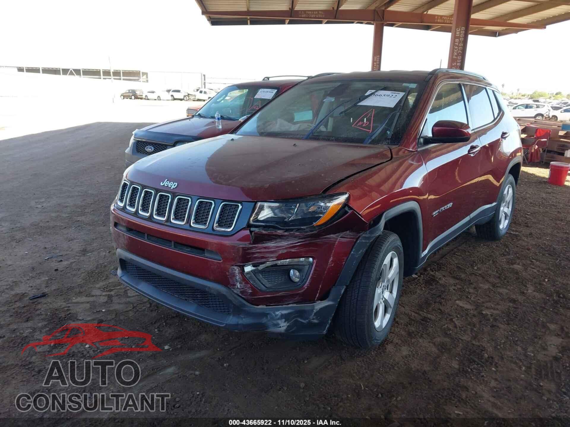 JEEP COMPASS 2020 - 3C4NJDBB0LT204927