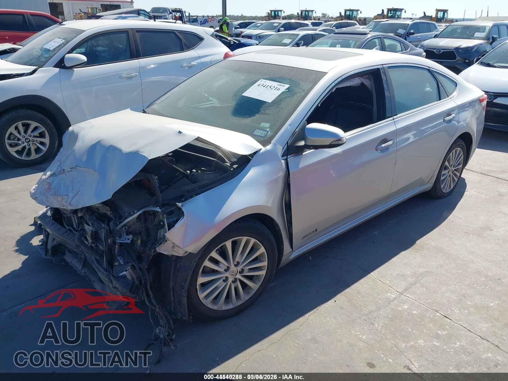 TOYOTA AVALON HYBRID 2014 - 4T1BD1EB8EU022725