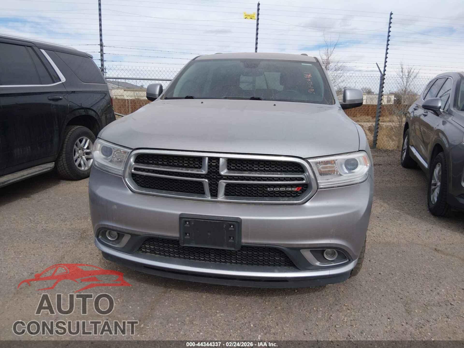 DODGE DURANGO 2017 - 1C4RDJAGXHC816947