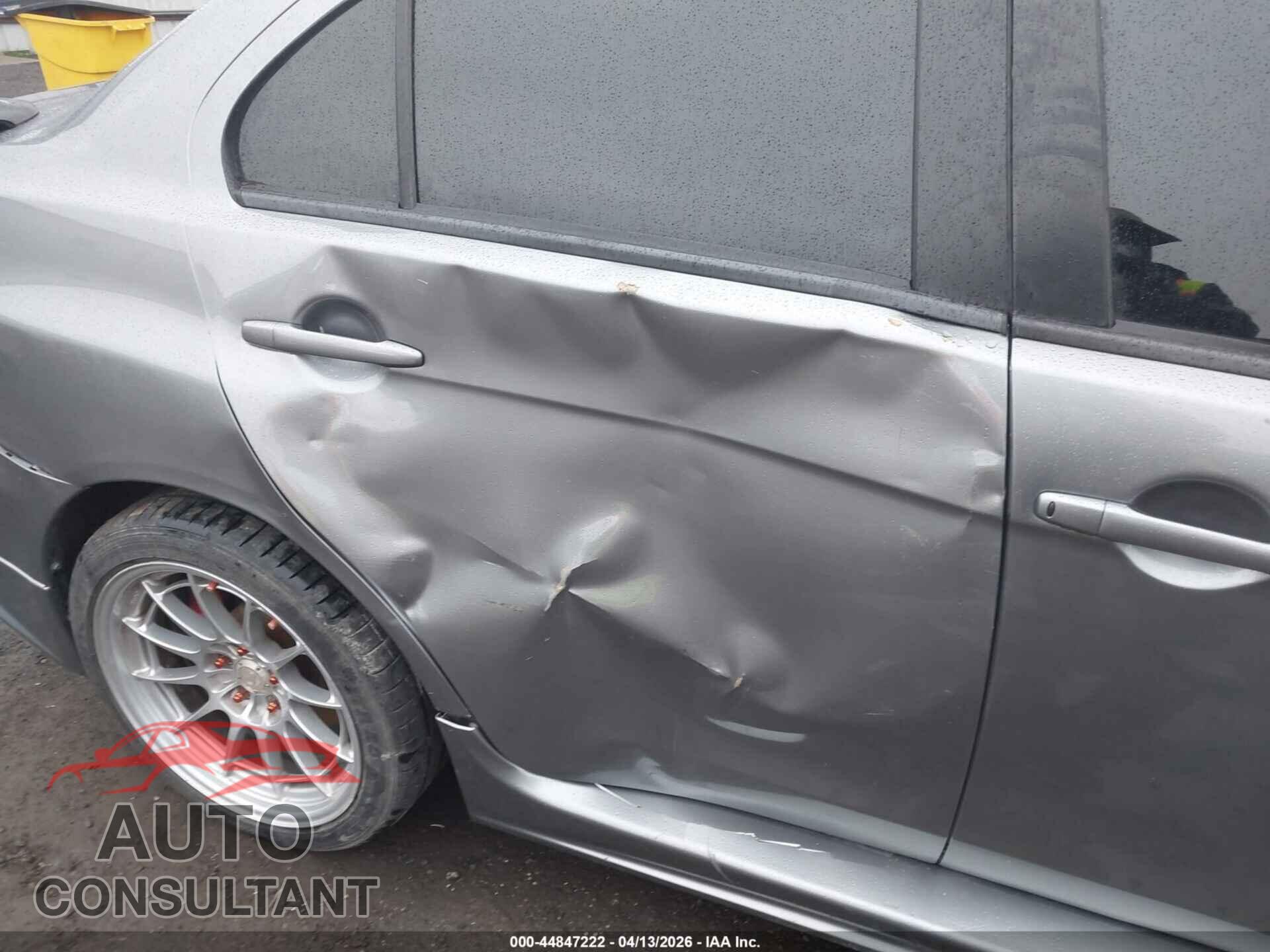MITSUBISHI LANCER EVOLUTION 2013 - JA32W8FV4DU012755