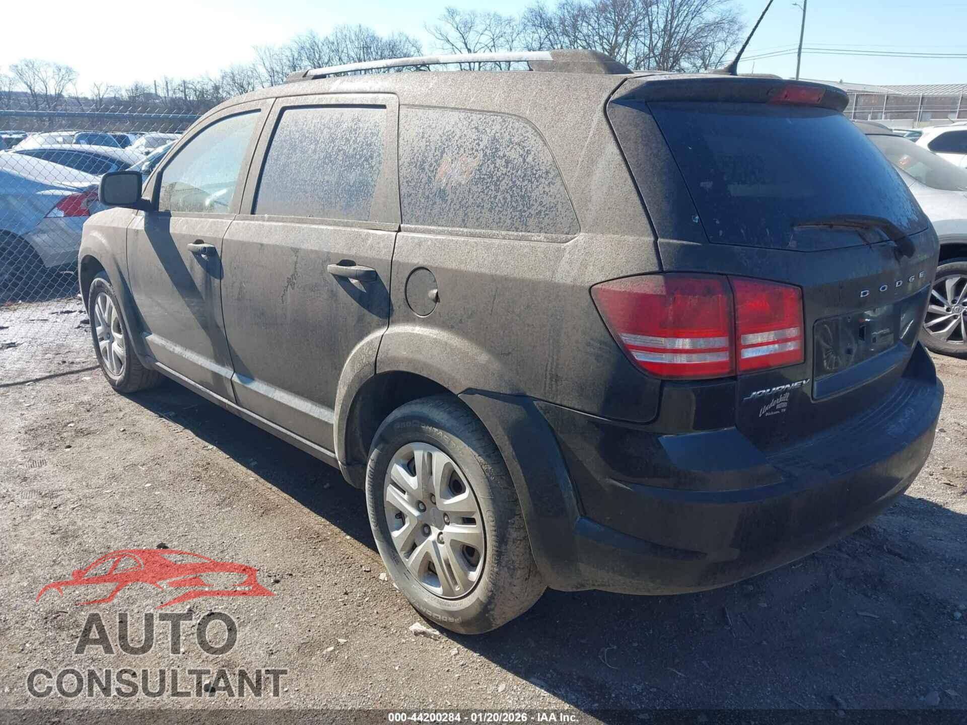 DODGE JOURNEY 2017 - 3C4PDCAB8HT619612