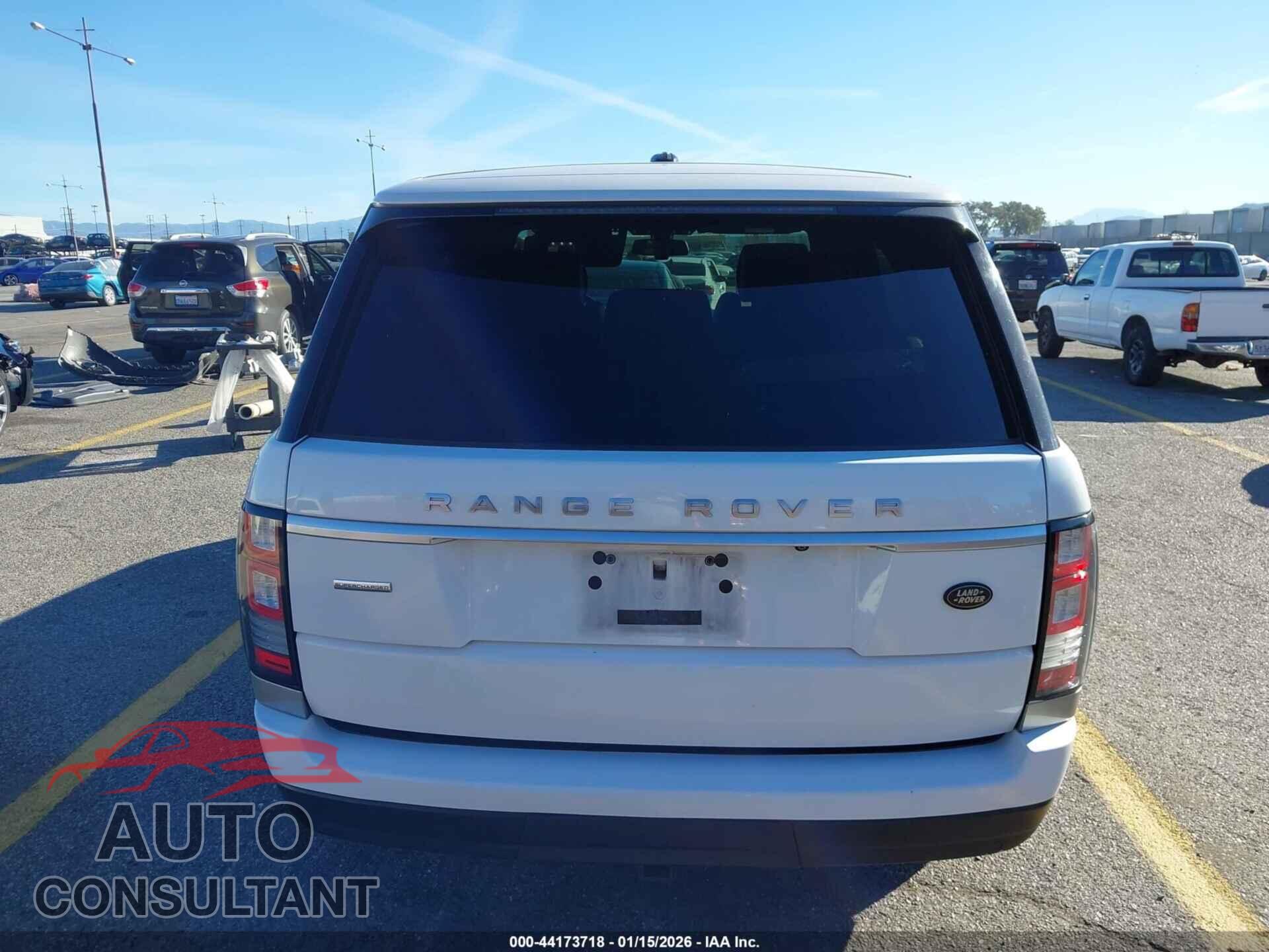 LAND ROVER RANGE ROVER 2013 - SALGS2DF8DA106417