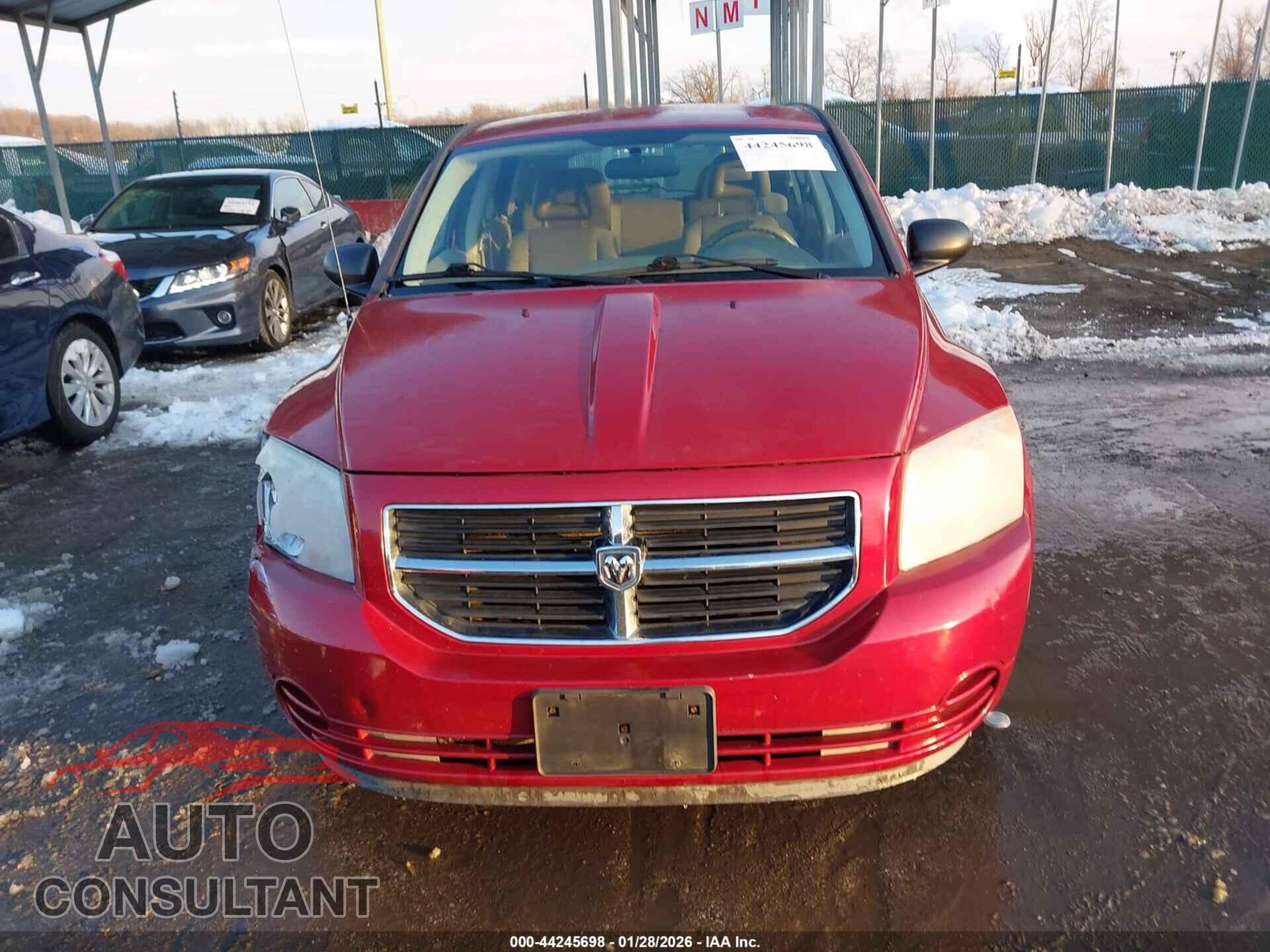 DODGE CALIBER 2009 - 1B3HB48A09D120695
