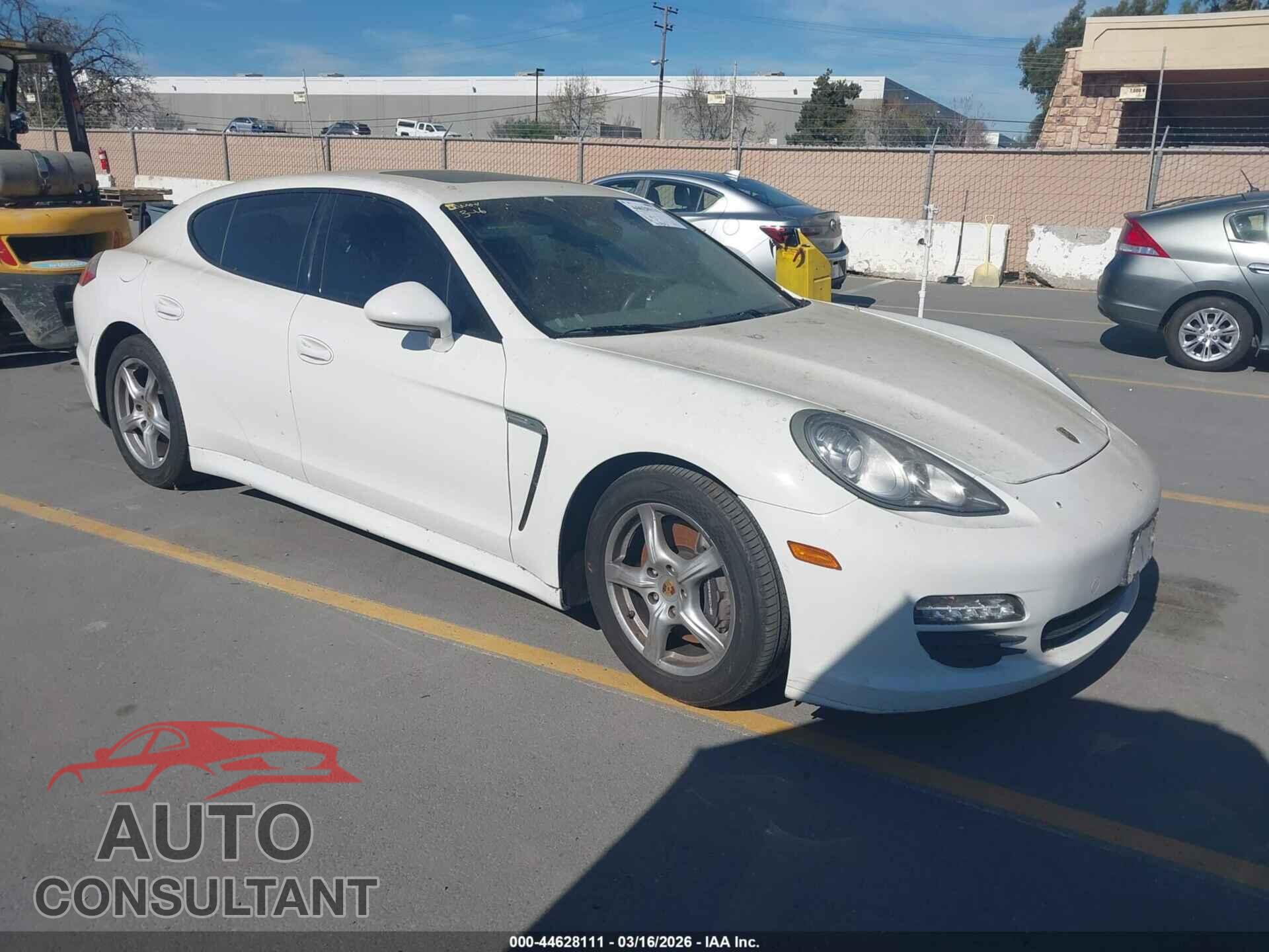 PORSCHE PANAMERA 2011 - WP0AA2A74BL018642