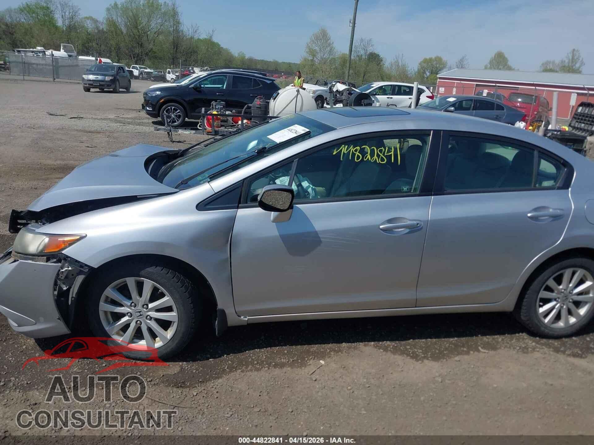HONDA CIVIC 2012 - 19XFB2F97CE039394