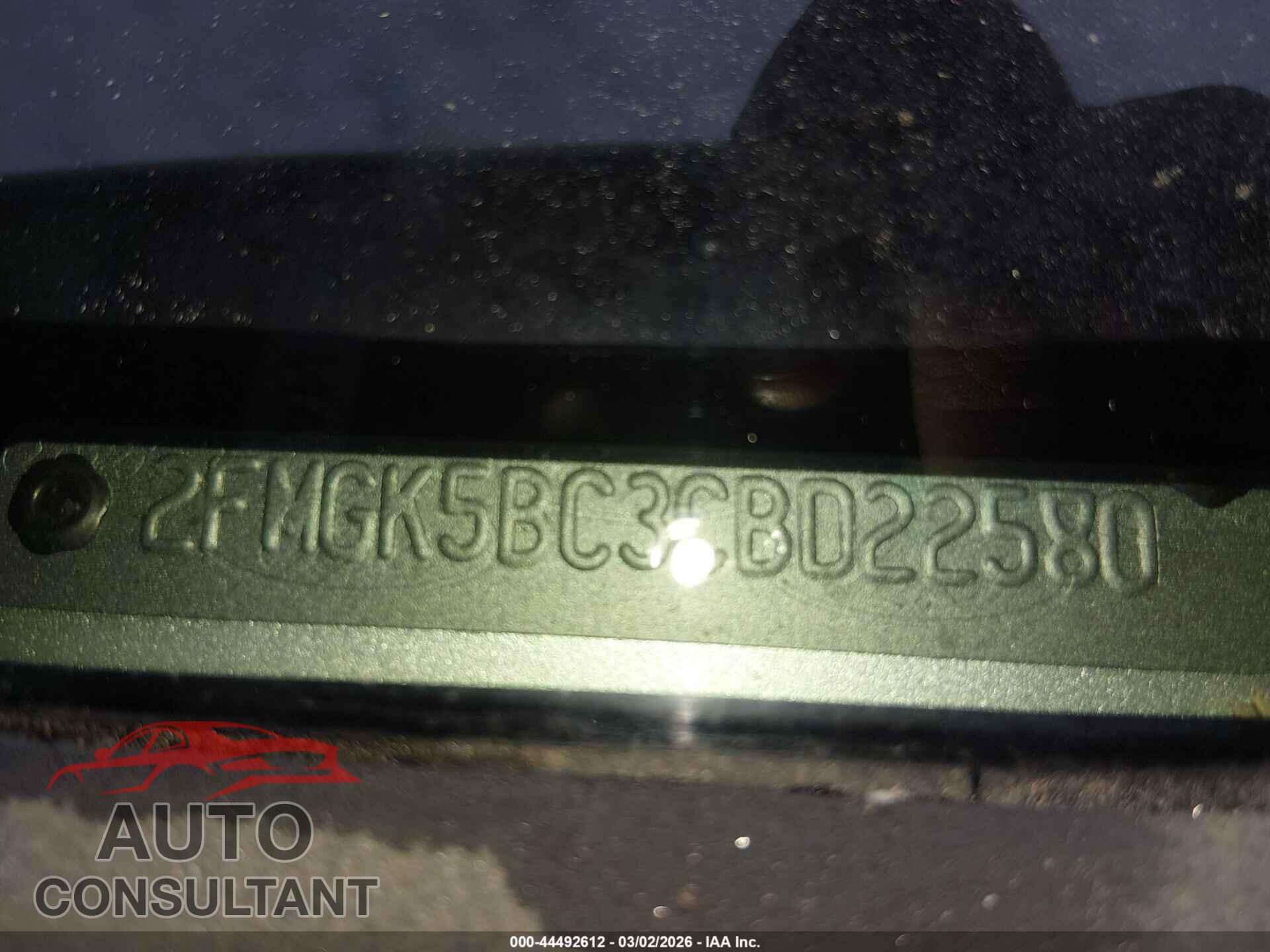 FORD FLEX 2012 - 2FMGK5BC3CBD22580