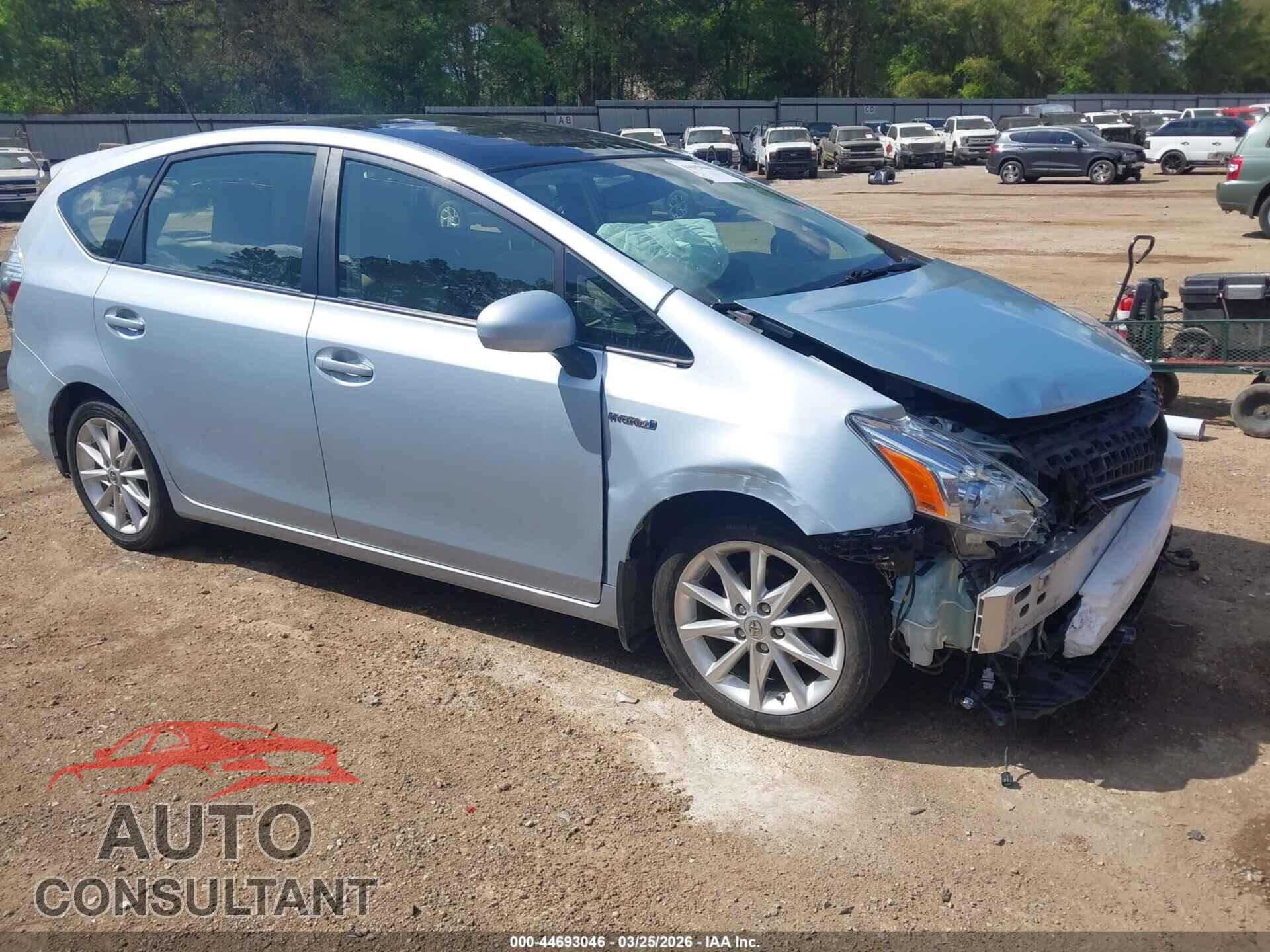 TOYOTA PRIUS V 2012 - JTDZN3EU2C3172815
