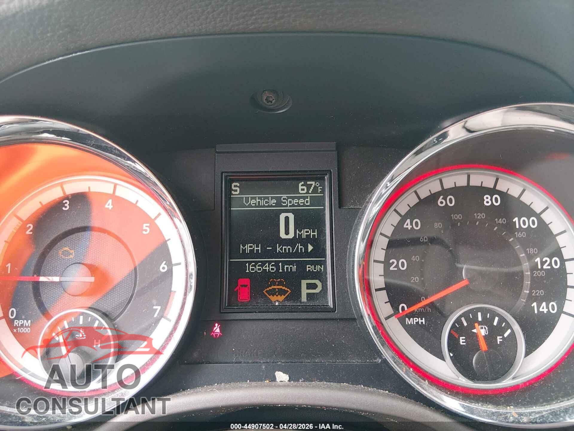 DODGE DURANGO 2012 - 1C4RDHAGXCC247518