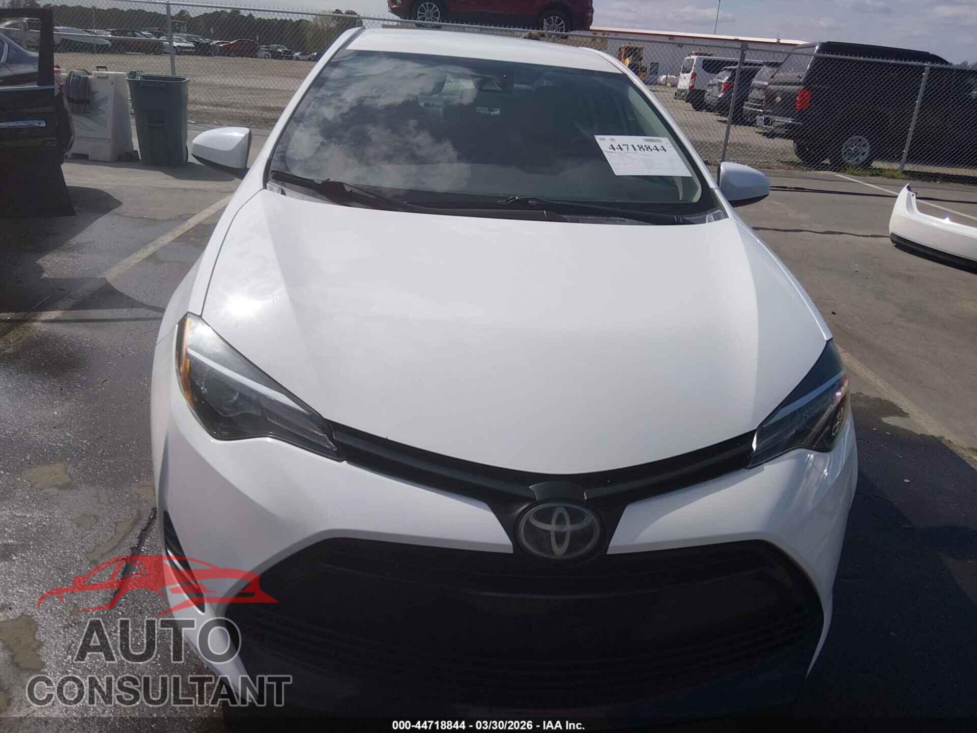 TOYOTA COROLLA 2019 - 2T1BURHEXKC191369