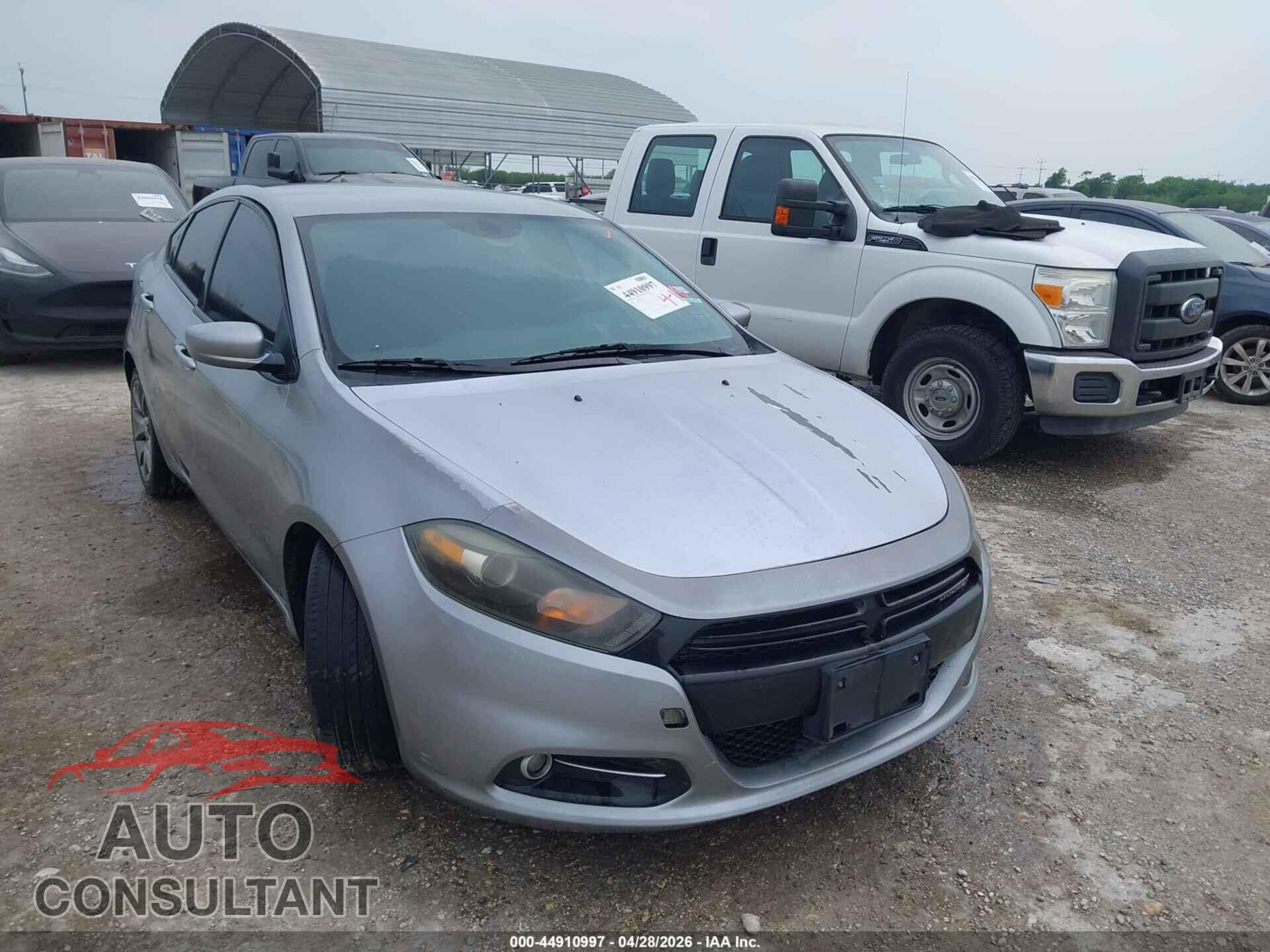 DODGE DART 2015 - 1C3CDFBB9FD201324
