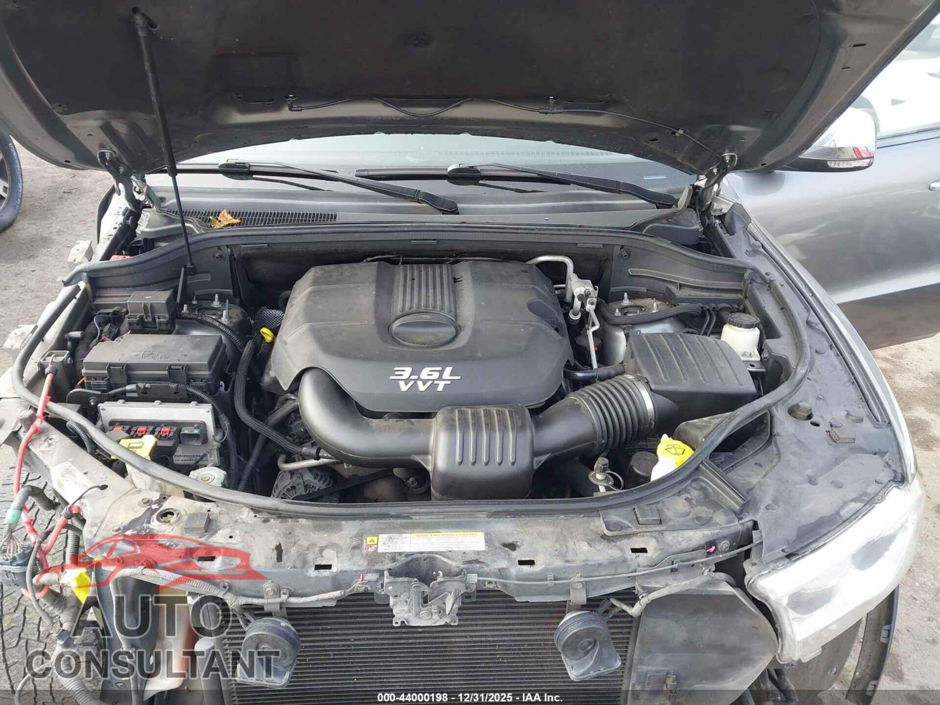 DODGE DURANGO 2012 - 1C4RDJEG4CC330704