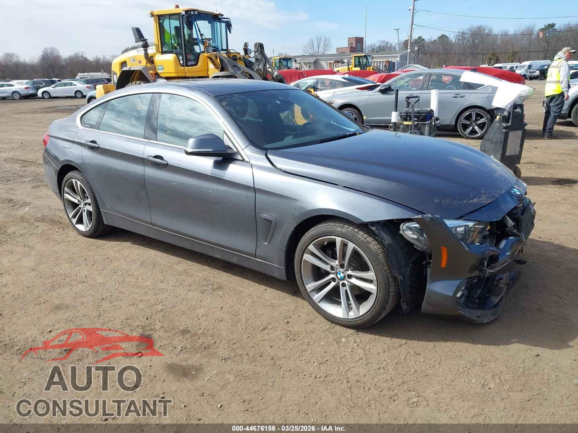 BMW 430I GRAN COUPE 2019 - WBA4J3C54KBL09627