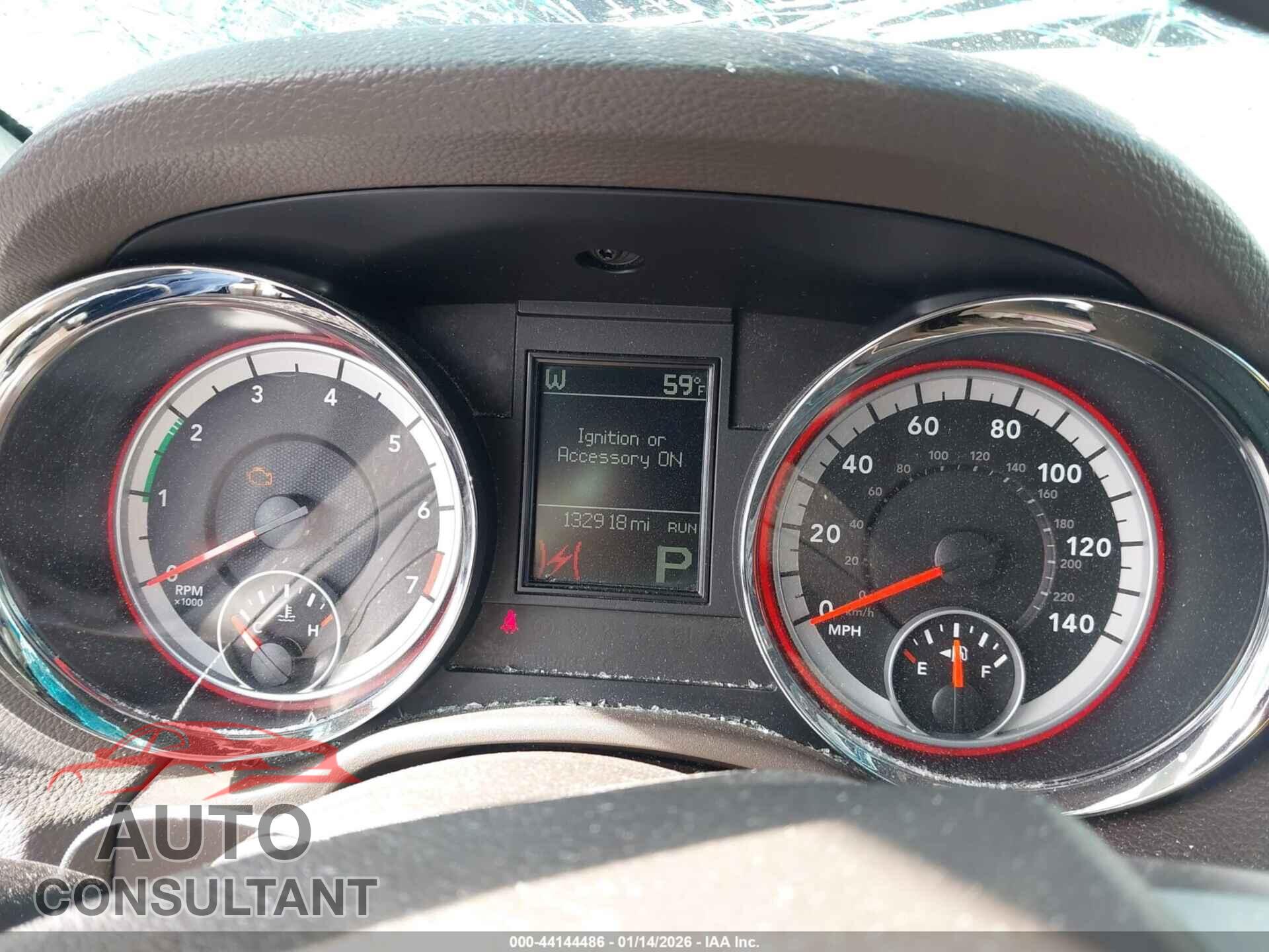 DODGE DURANGO 2012 - 1C4RDHDG3CC196889